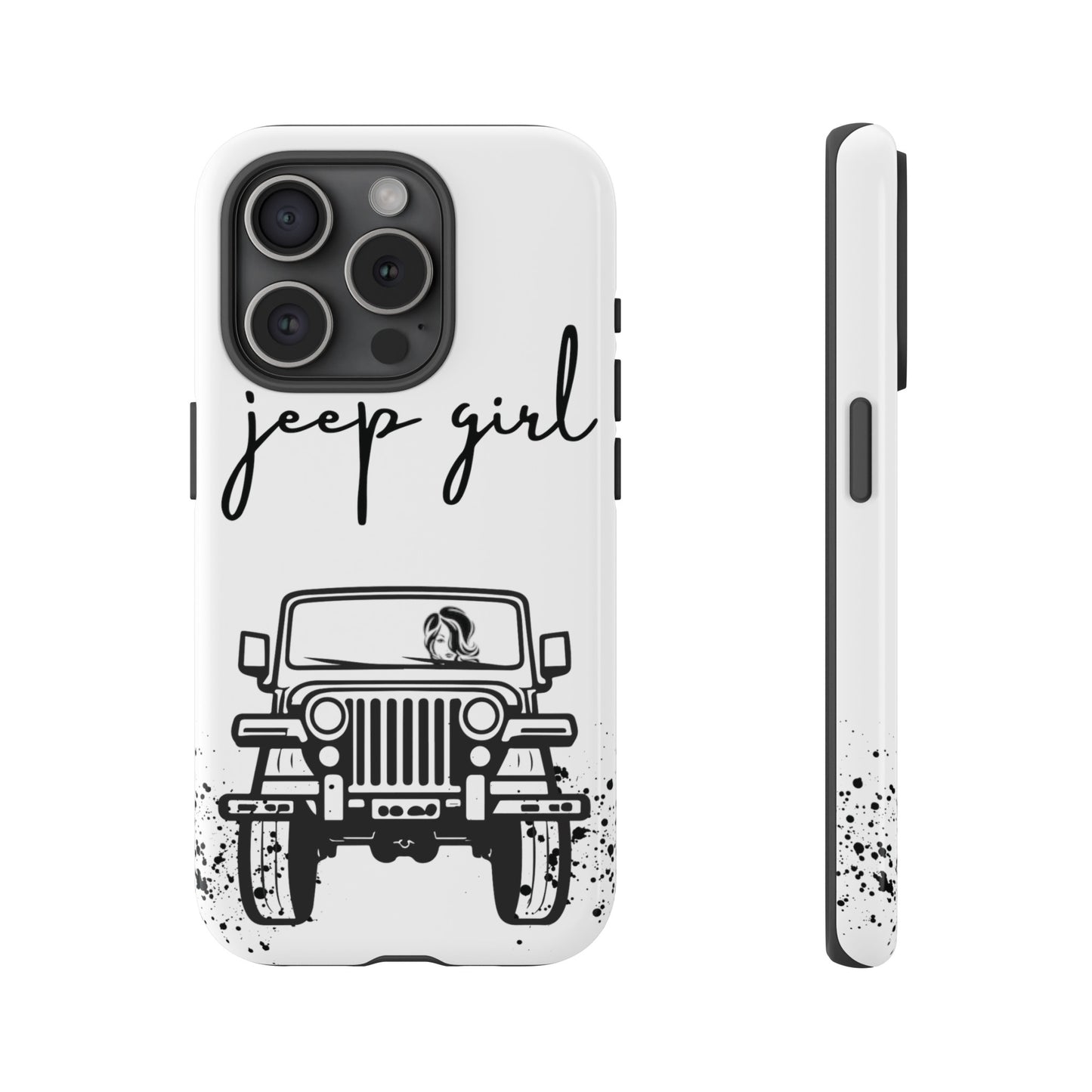 CJ Jeep Girl Phone Case