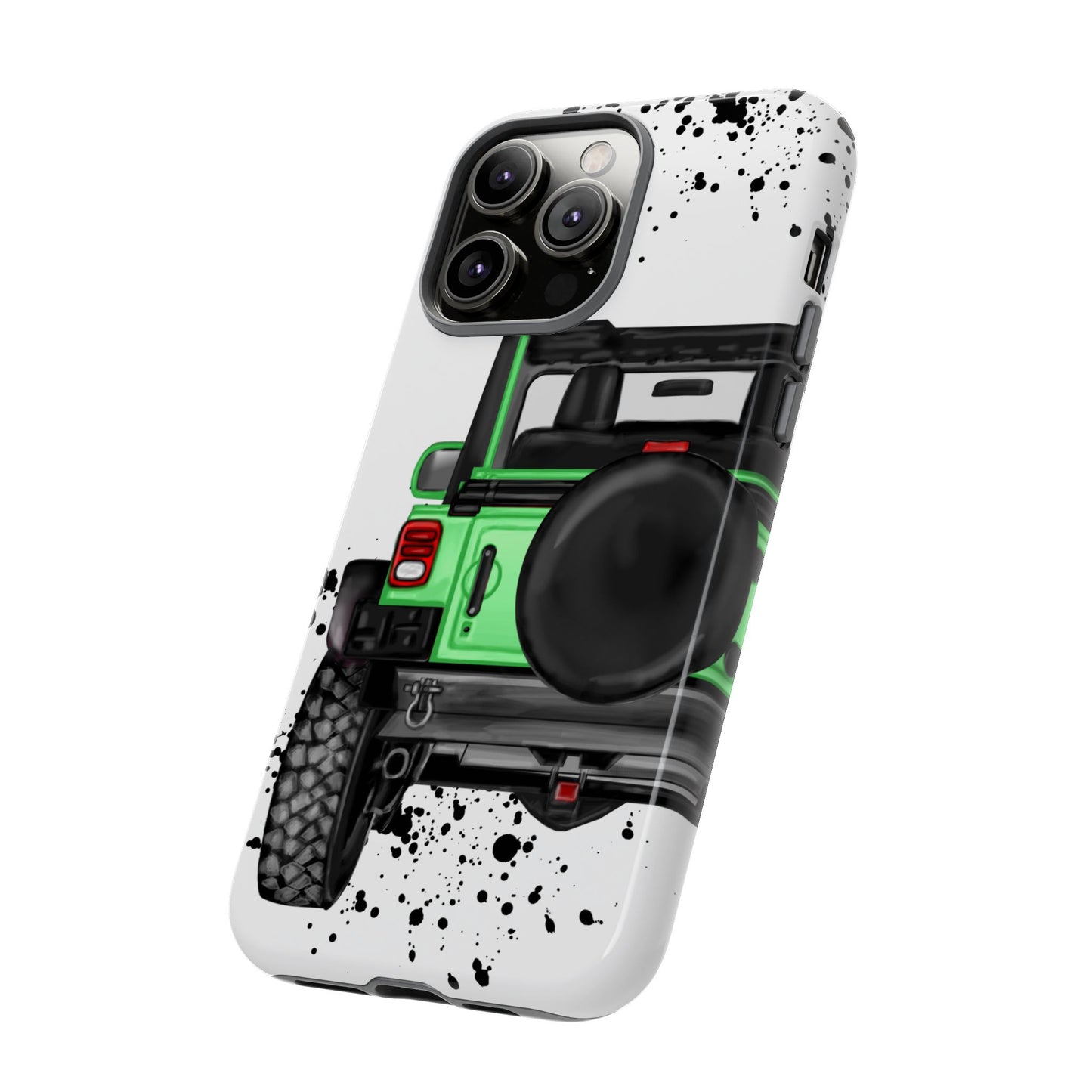 Off Road Life Green Protective Case for Iphone, Google and Samsung
