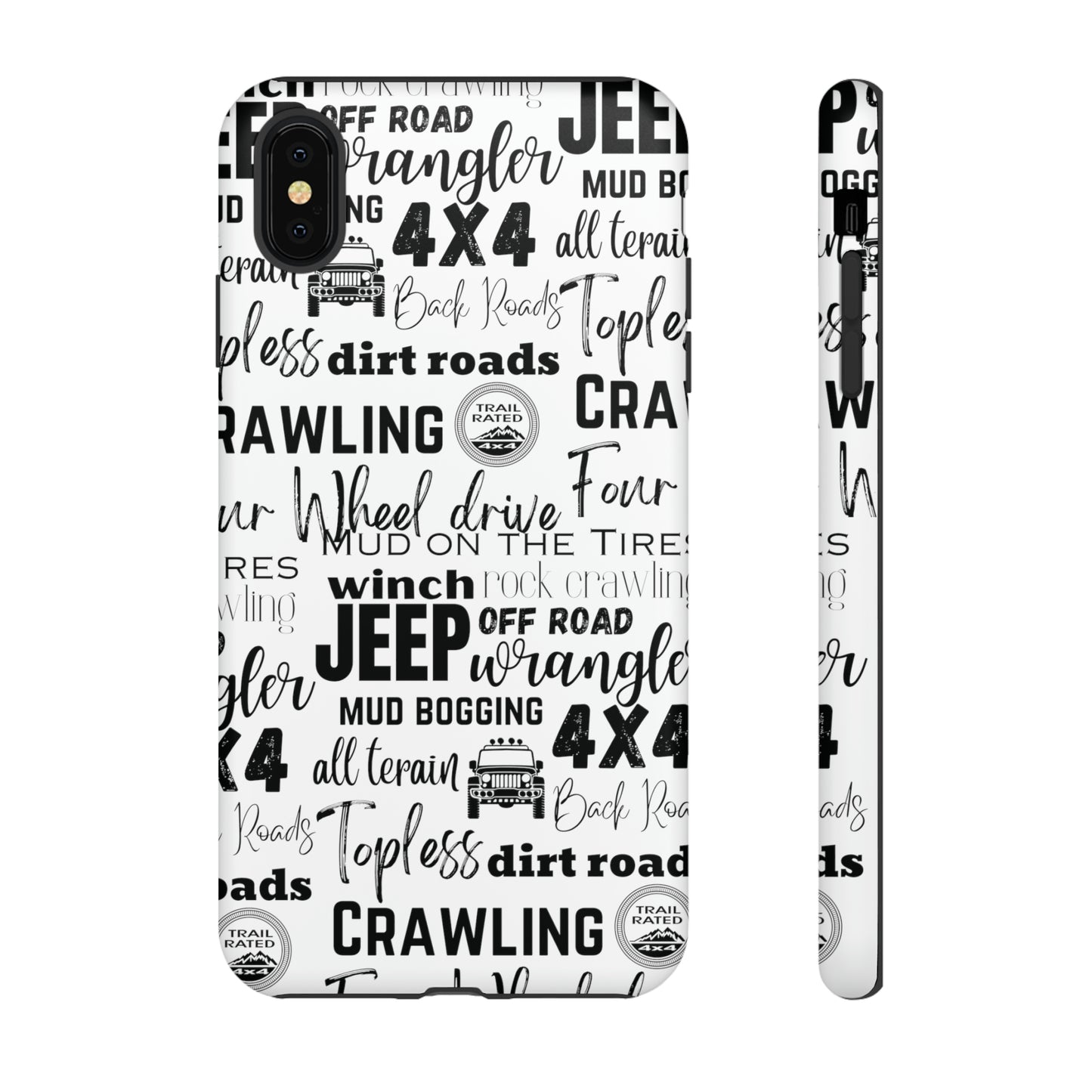 Off Road Subway Art Protective Phone Case for Iphone, Samsung and Google Phones