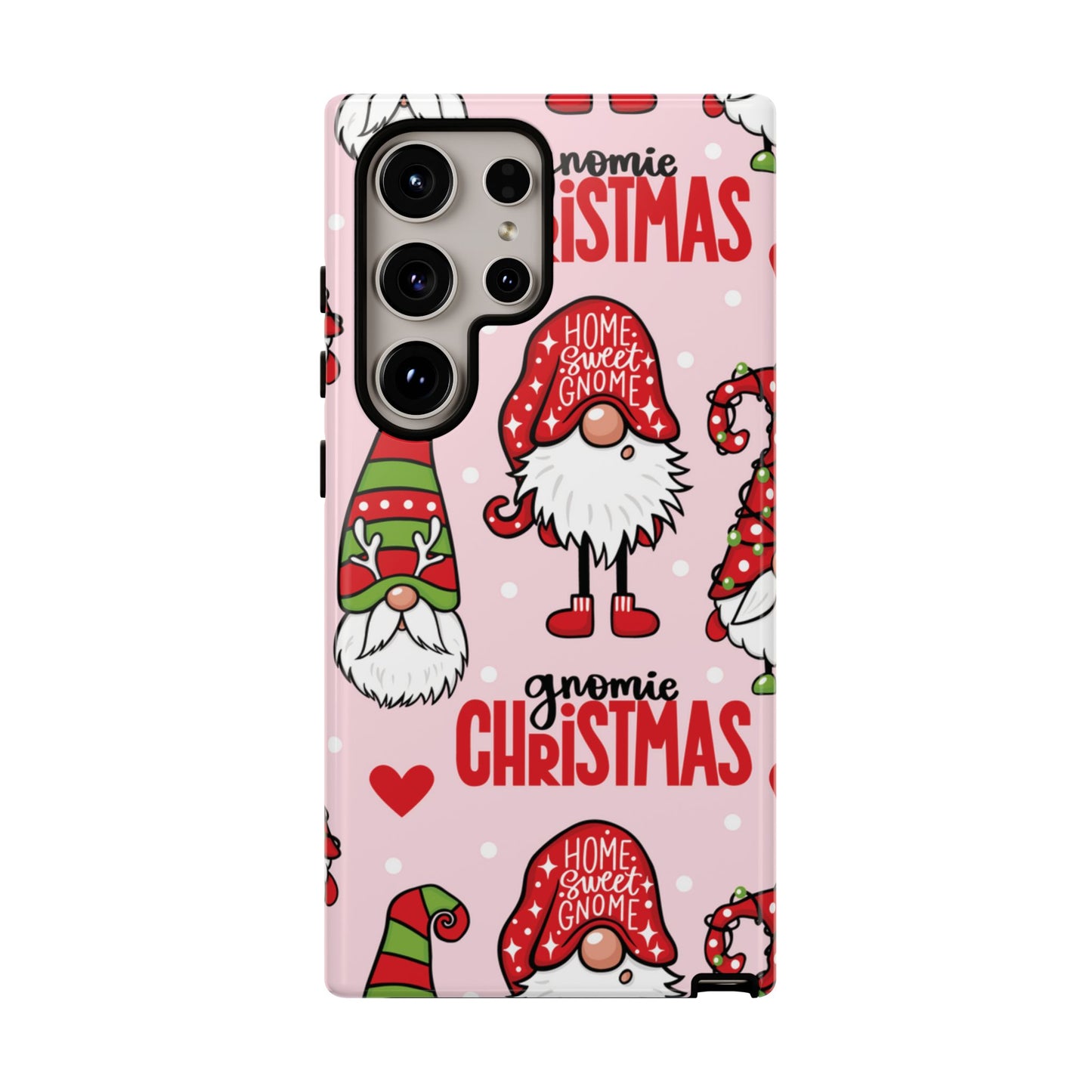 Gnomie Christmas Wrangler Protective Phone Case for Iphone, Samsung and Google Phones