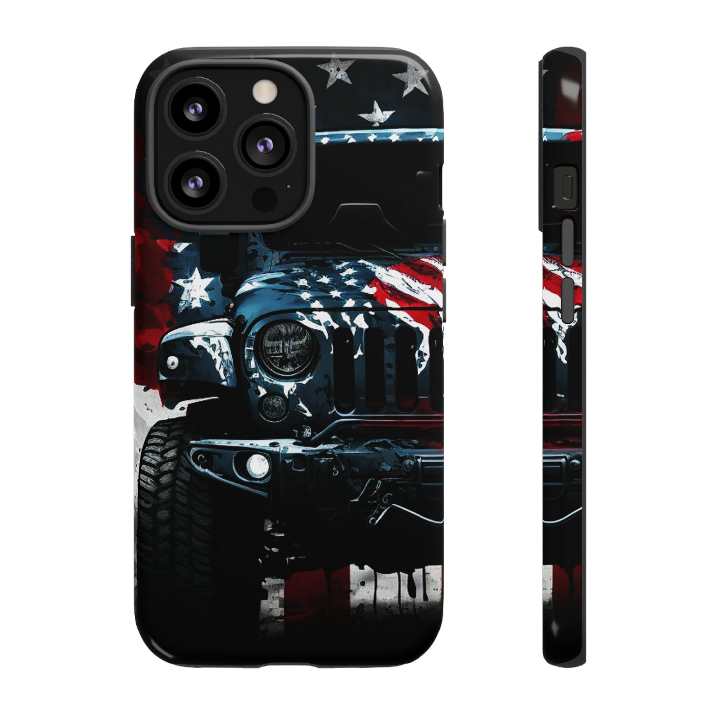 Off Roading Patriotic Protective Drop Proof Case Iphone, Samsung and Google phones