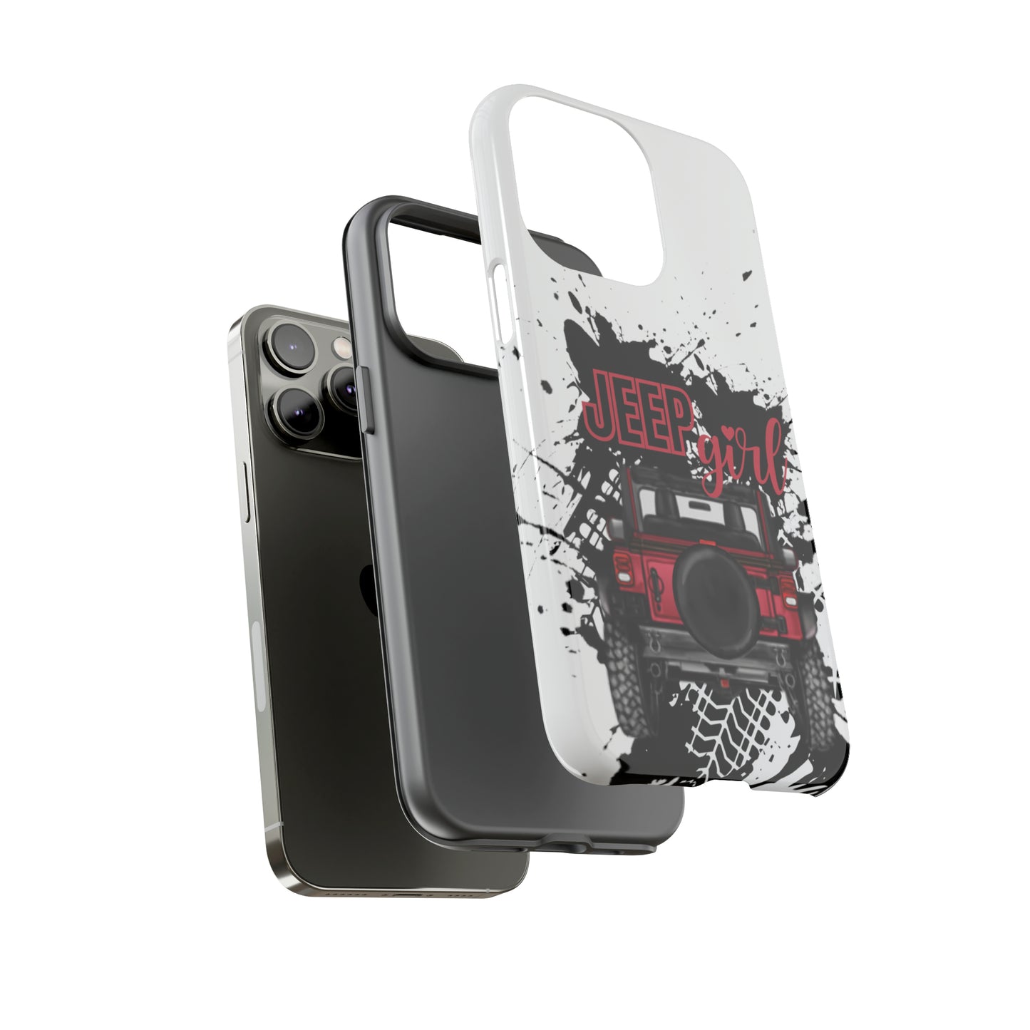 Off Road Girl Red Tough Cases