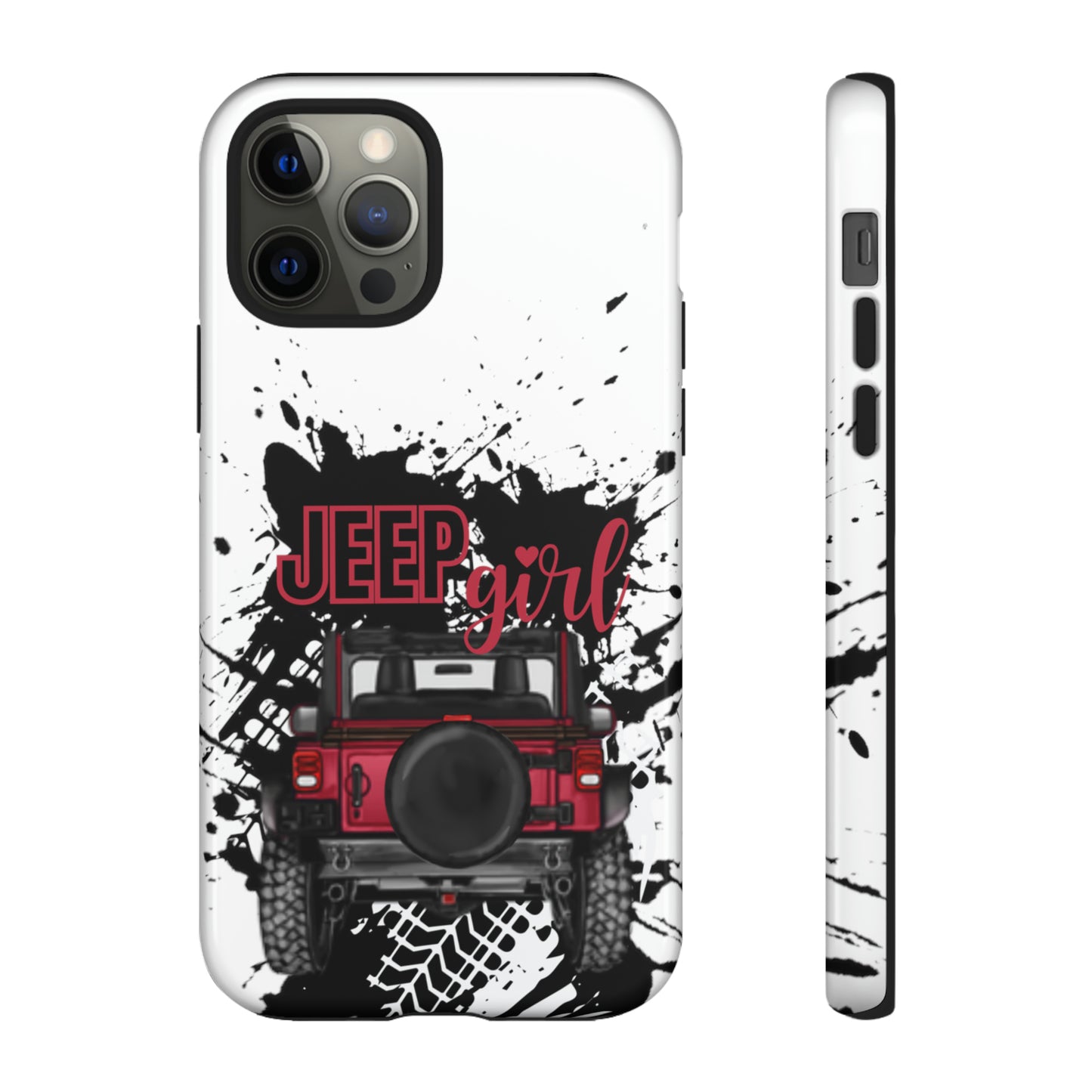 Off Road Girl Red Tough Cases