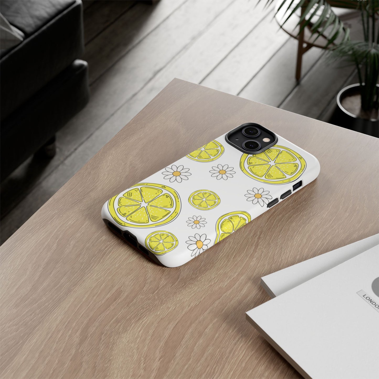 Lemons and Daisys Protective Phone Case
