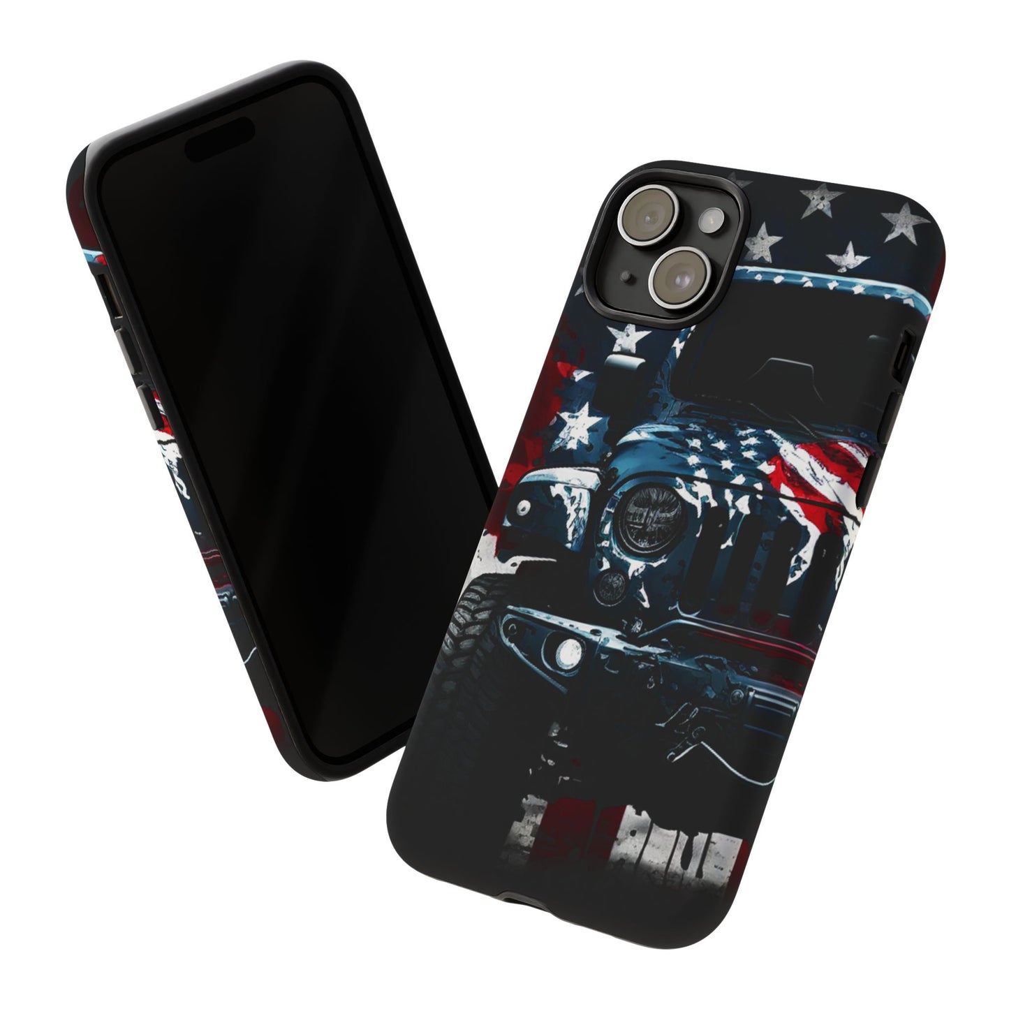 Off Roading Patriotic Protective Drop Proof Case Iphone, Samsung and Google phones