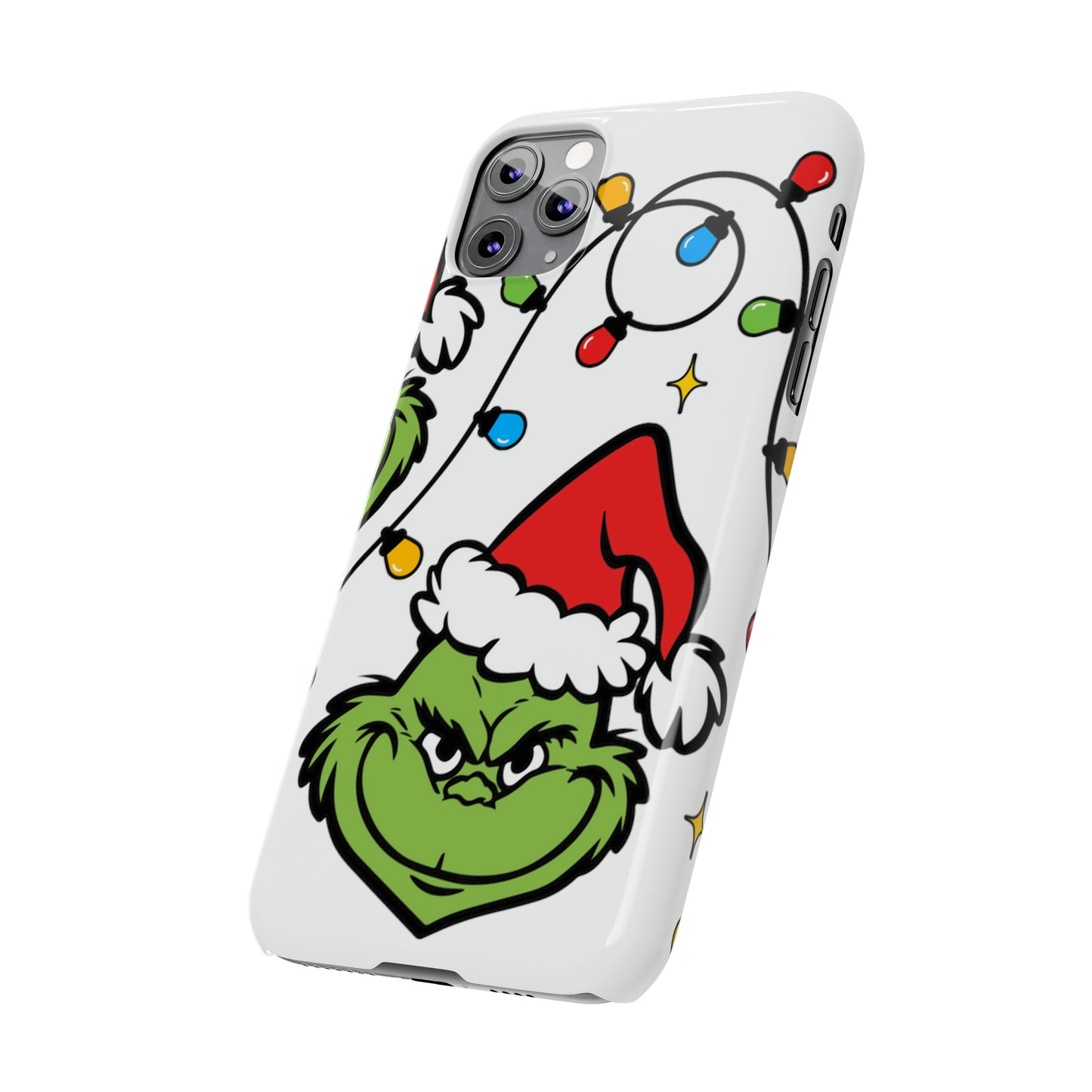 Grinchmas Lights Slim Phone Case for Iphone