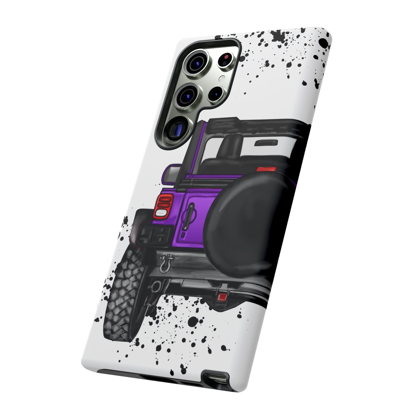 Off Road Life Purple Protective Case for Iphone, Google and Samsung