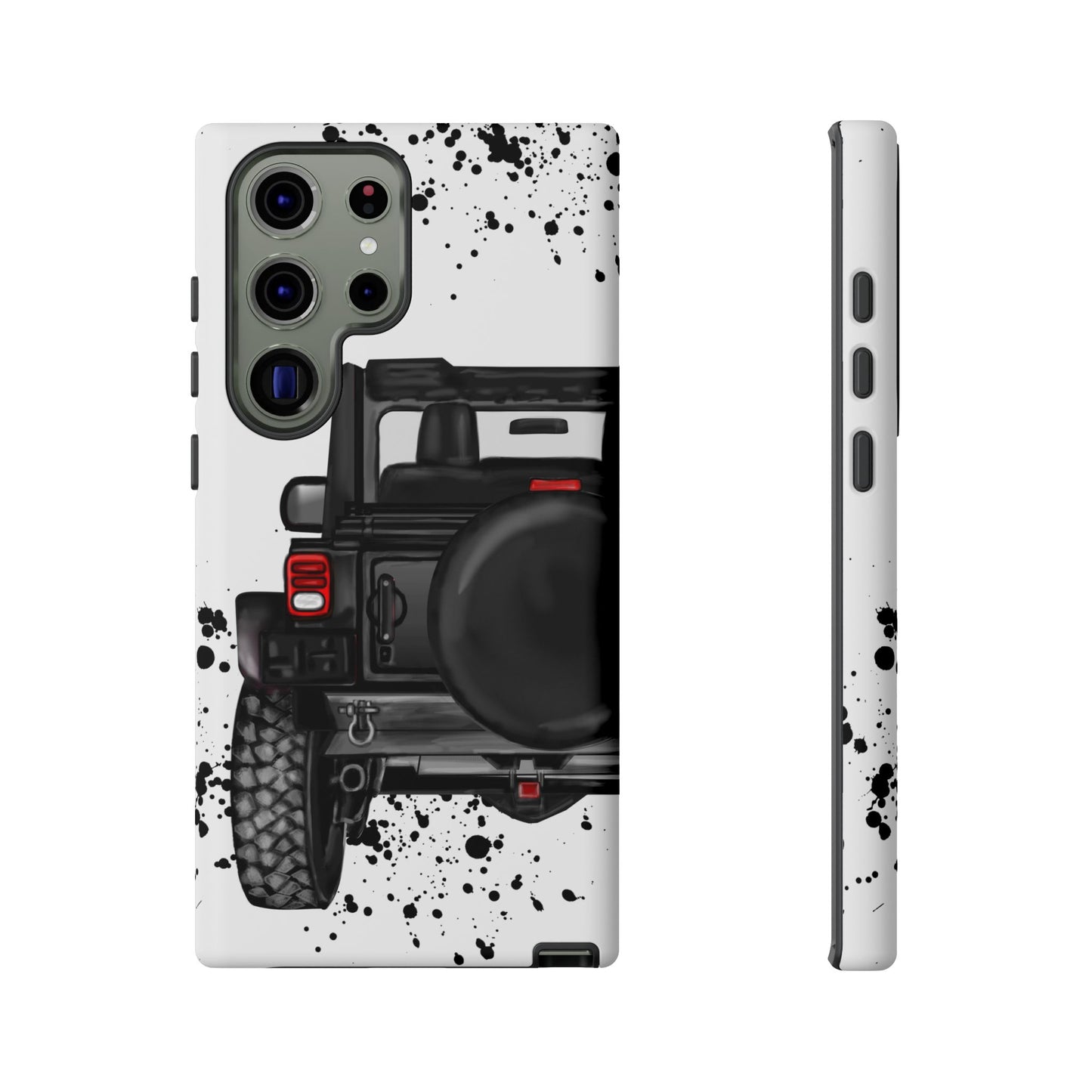 Off Road Life Black Protective Case for Iphone, Google and Samsung