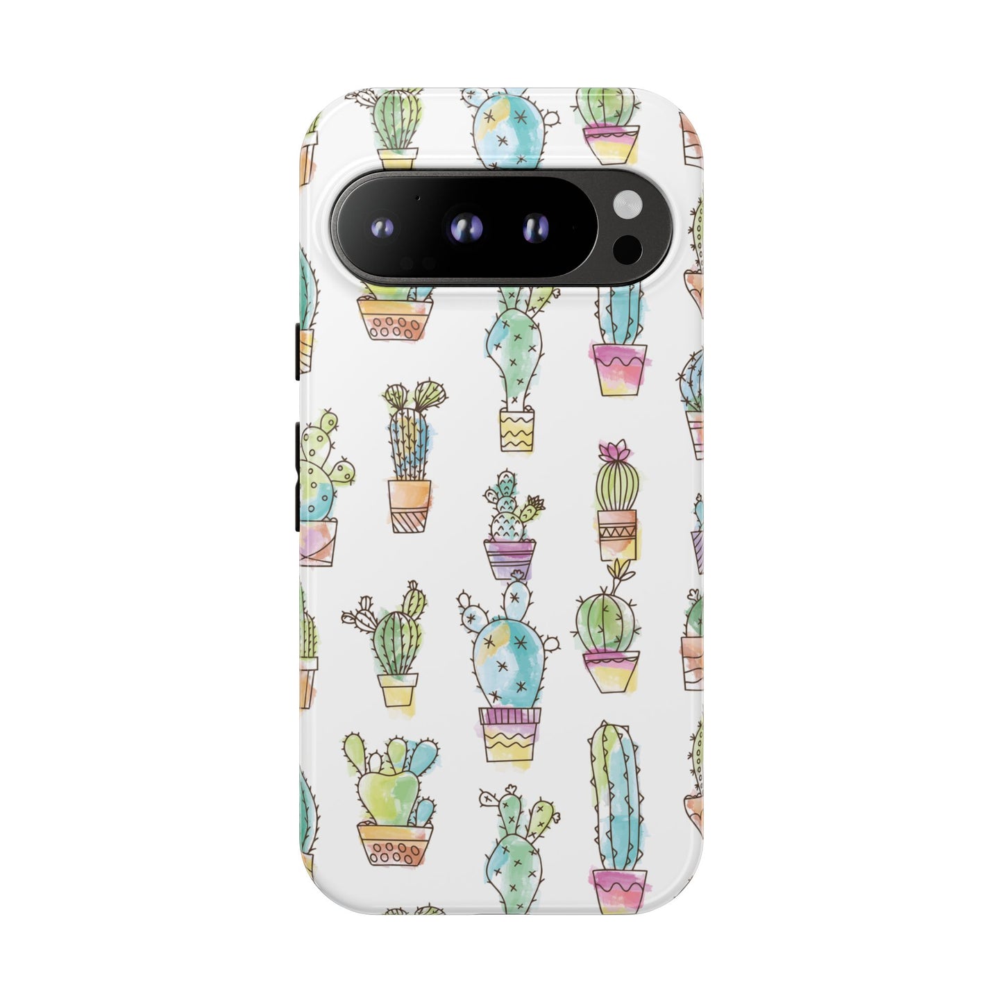 Pastel Cactus Love Phone Case