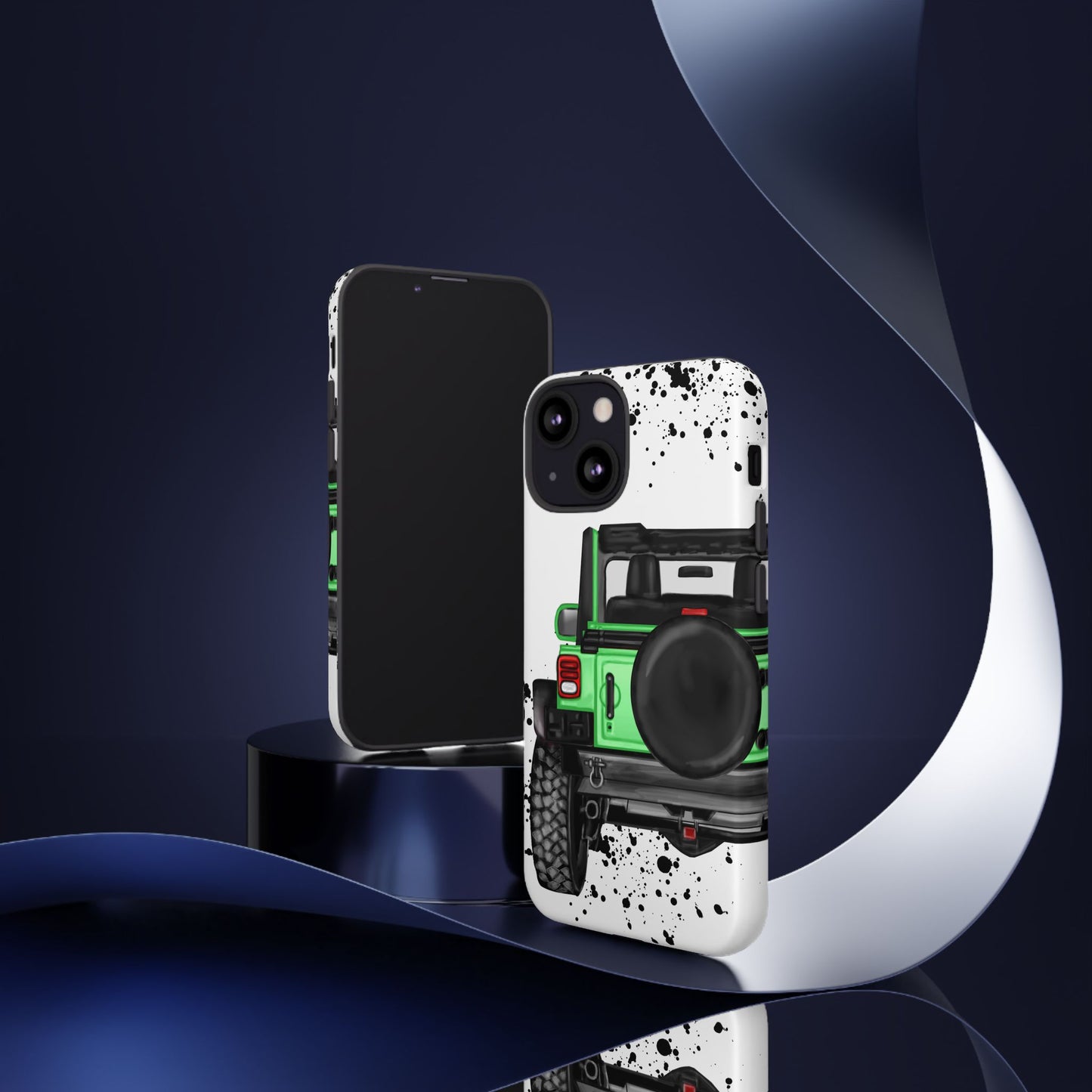 Off Road Life Green Protective Case for Iphone, Google and Samsung