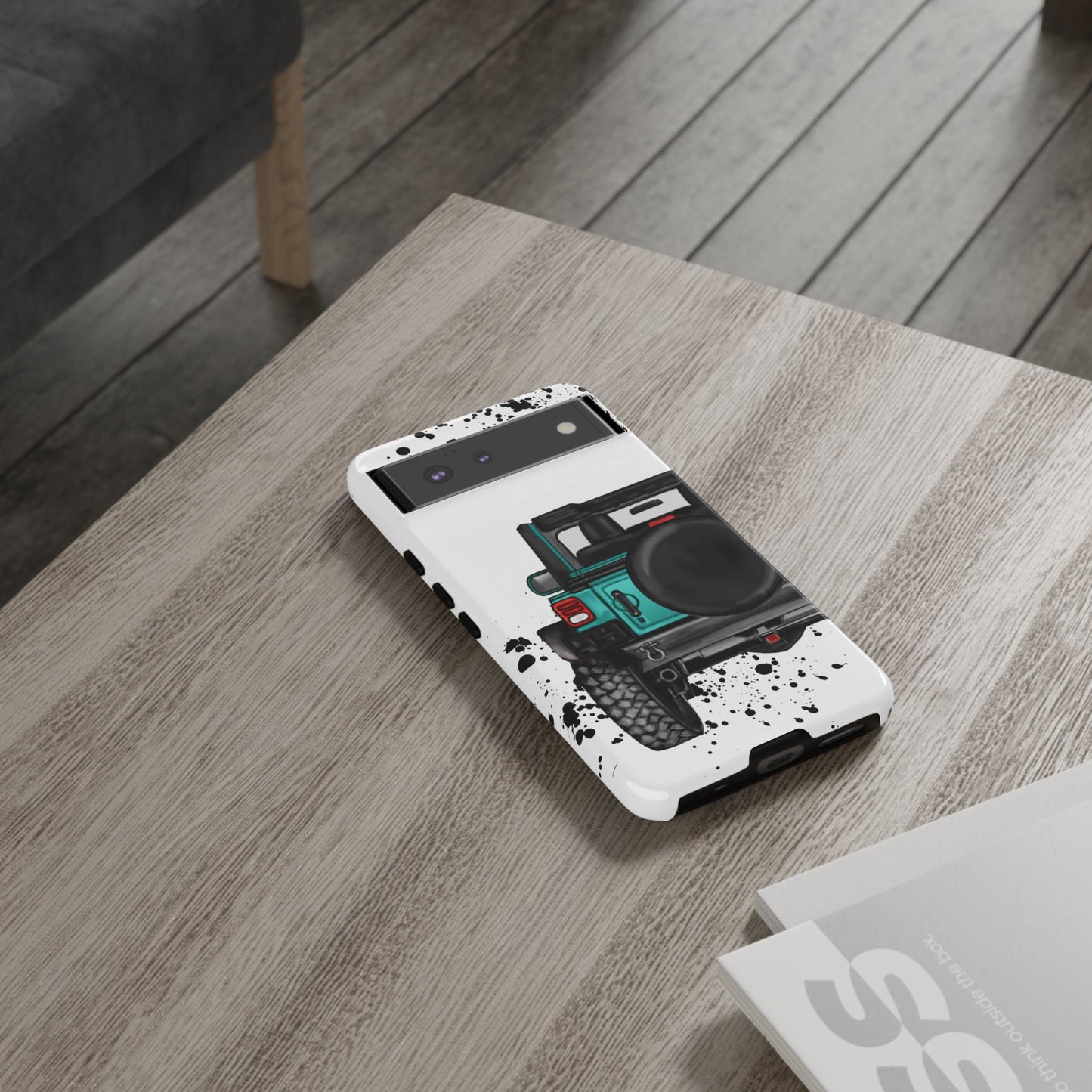 Off Road Life Turquoise Protective Case for Iphone, Google and Samsung