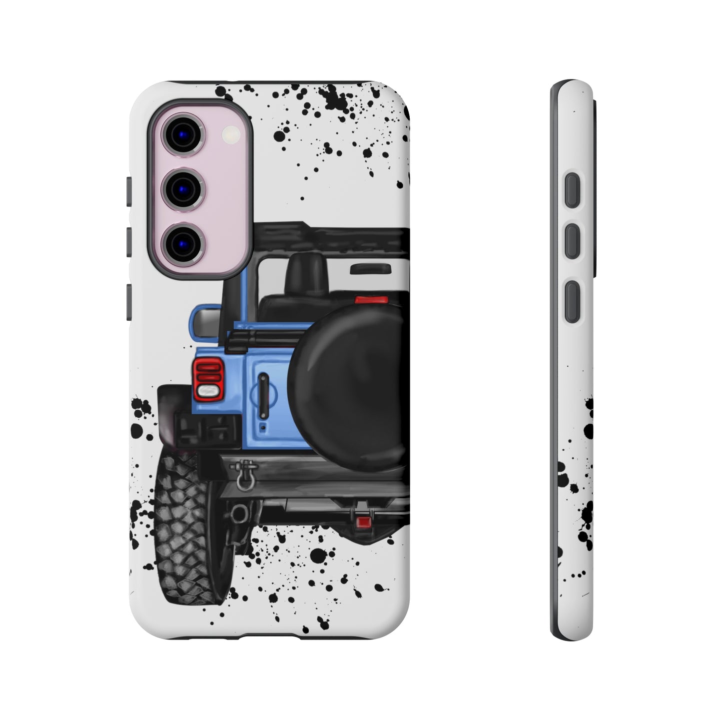 Off Road Life Light Blue Protective Case for Iphone, Google and Samsung