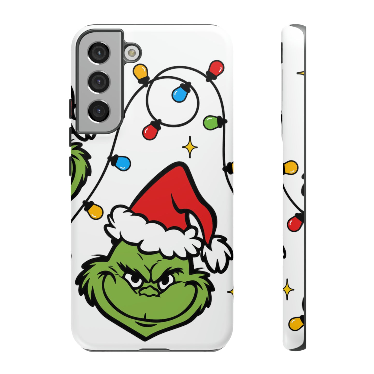 Grinchmas Lights Protective Case for IPhone, Samsung and Google Phones