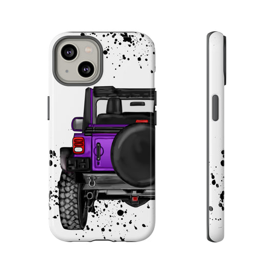 Off Road Life Purple Protective Case for Iphone, Google and Samsung