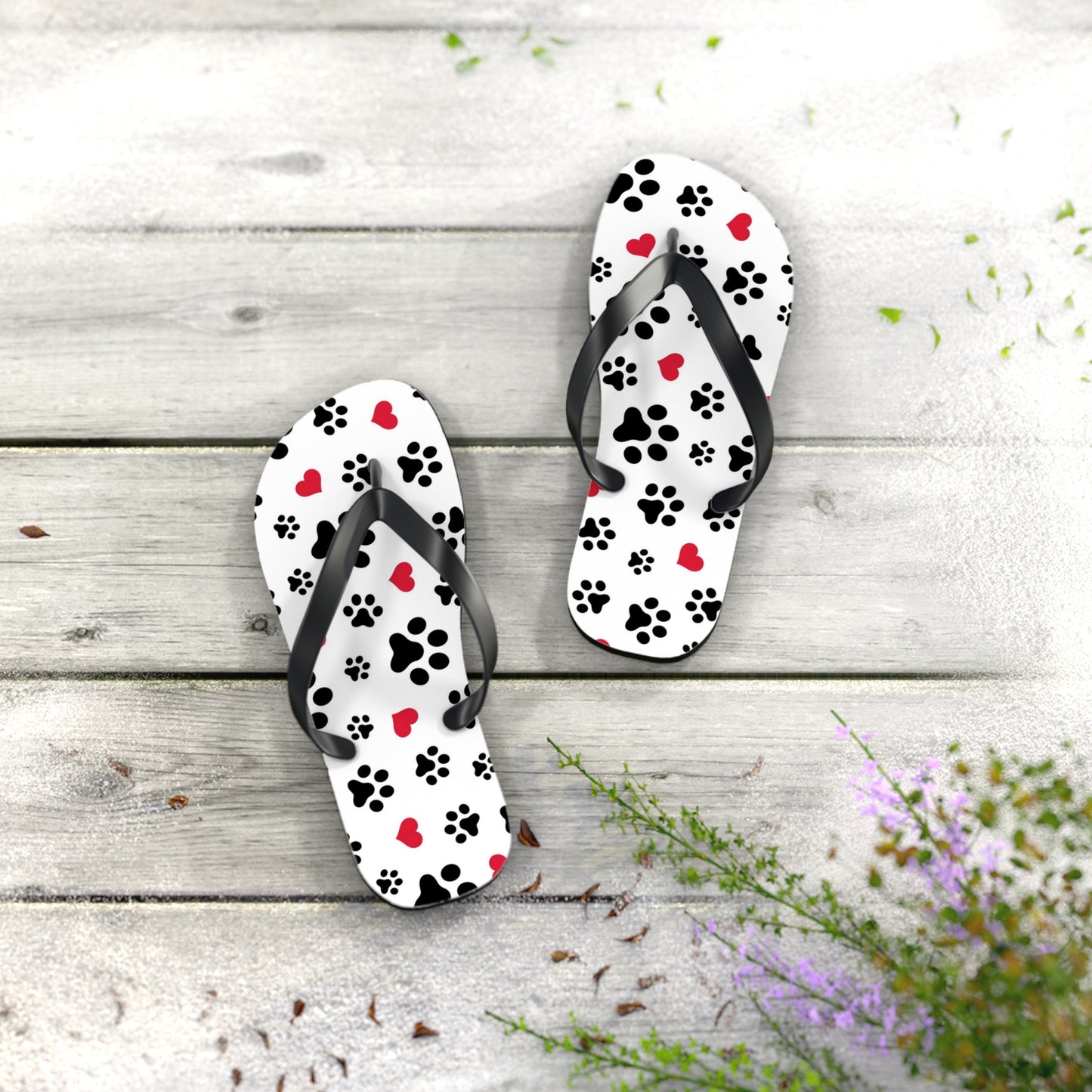 Dog Lover Flip Flops