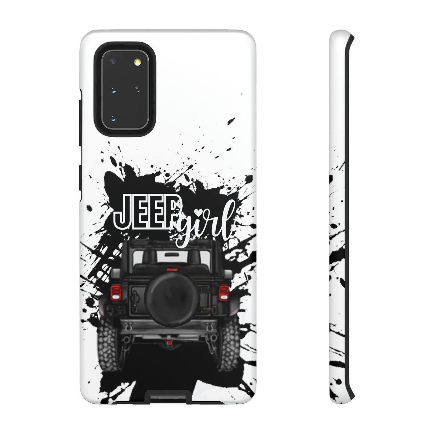 Off Road Girl Black Tough Cases