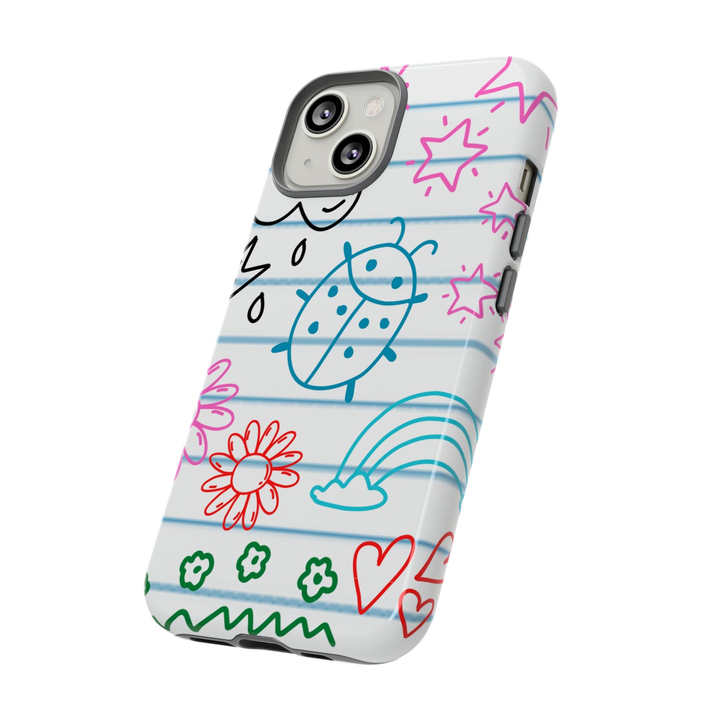 Kid Doodles Protective Phone Case for IPhone, Google and Samsung phones