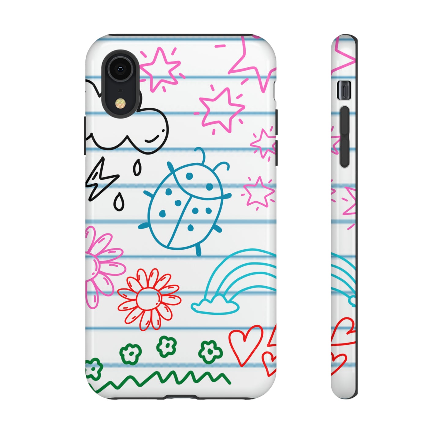 Kid Doodles Protective Phone Case for IPhone, Google and Samsung phones