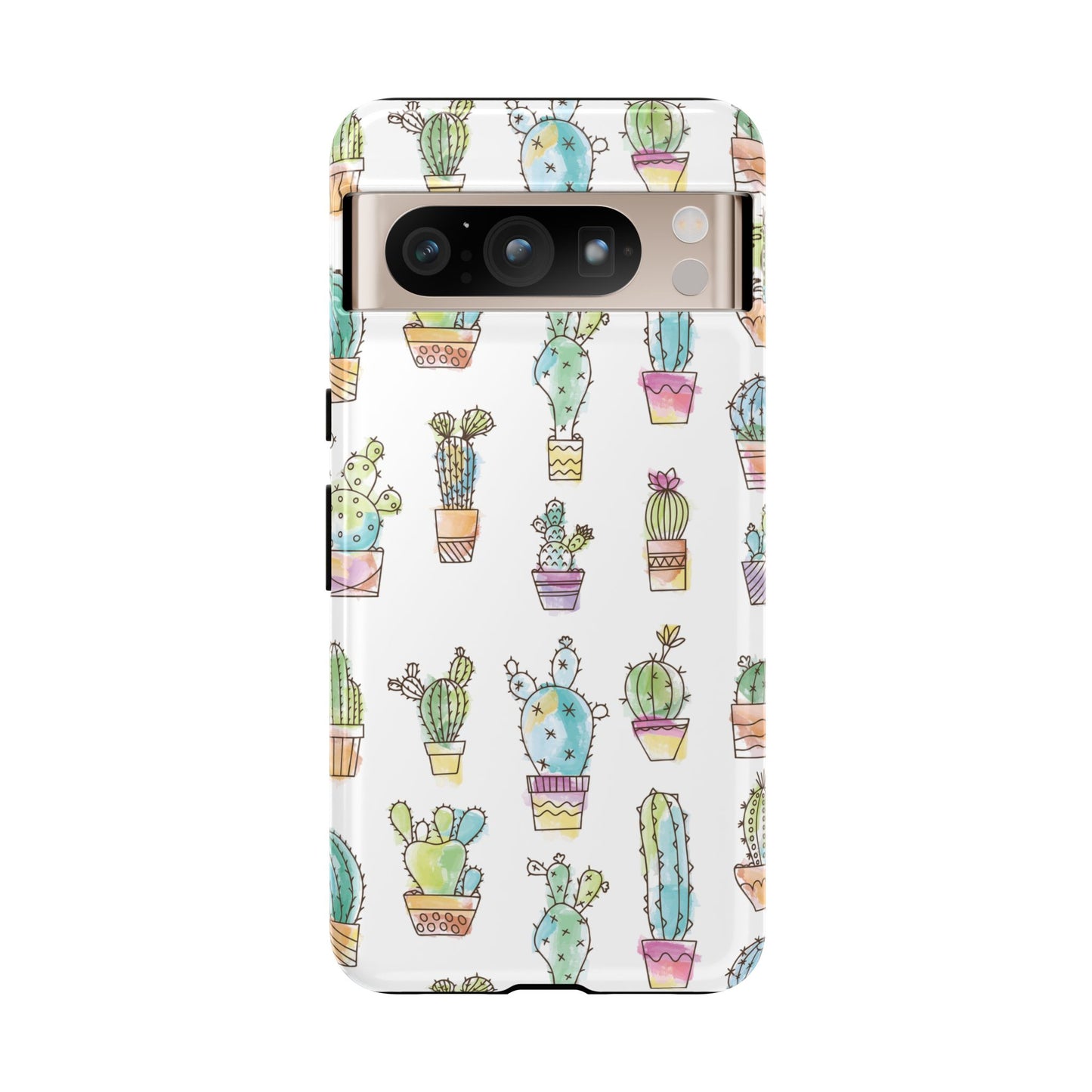 Pastel Cactus Love Phone Case