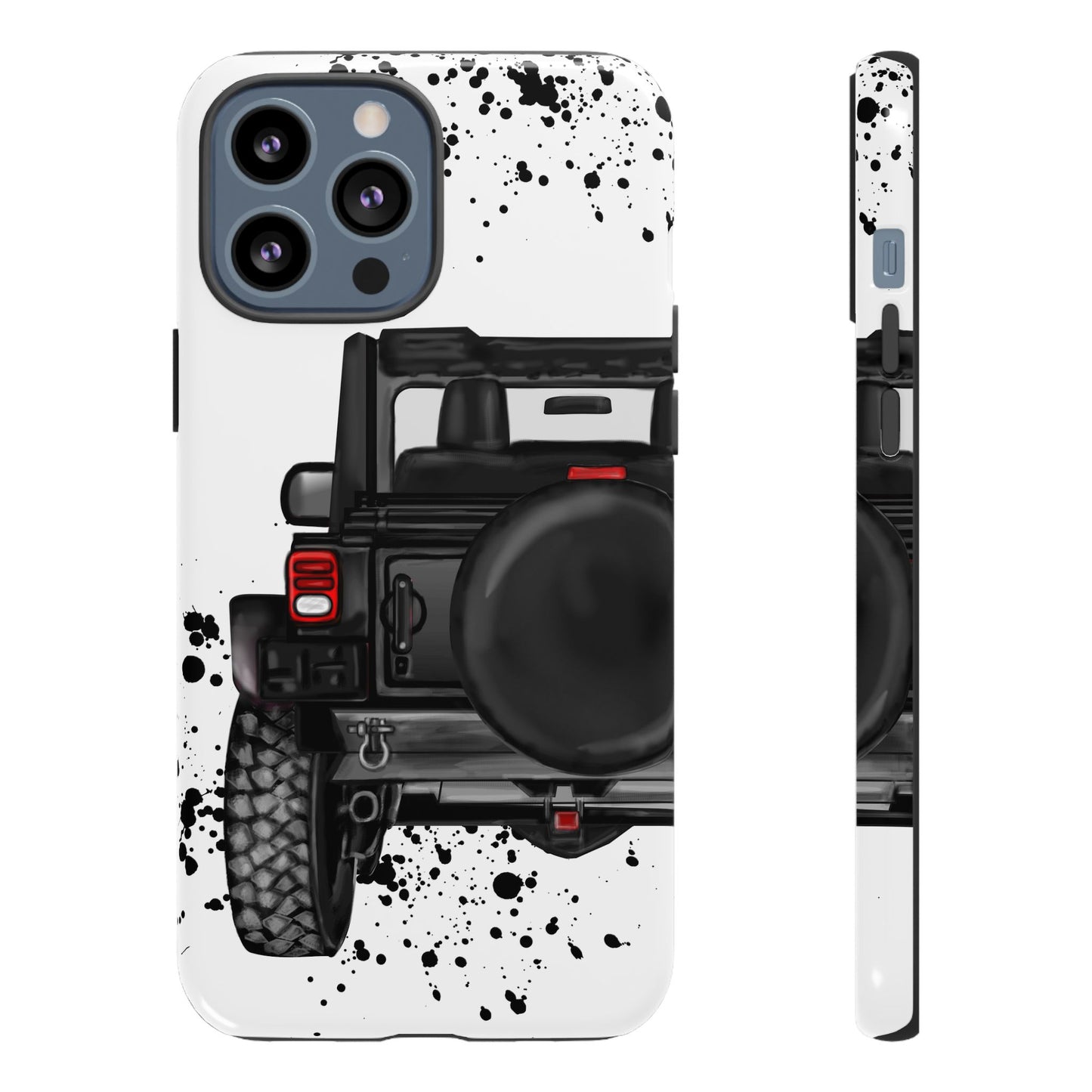 Off Road Life Black Protective Case for Iphone, Google and Samsung