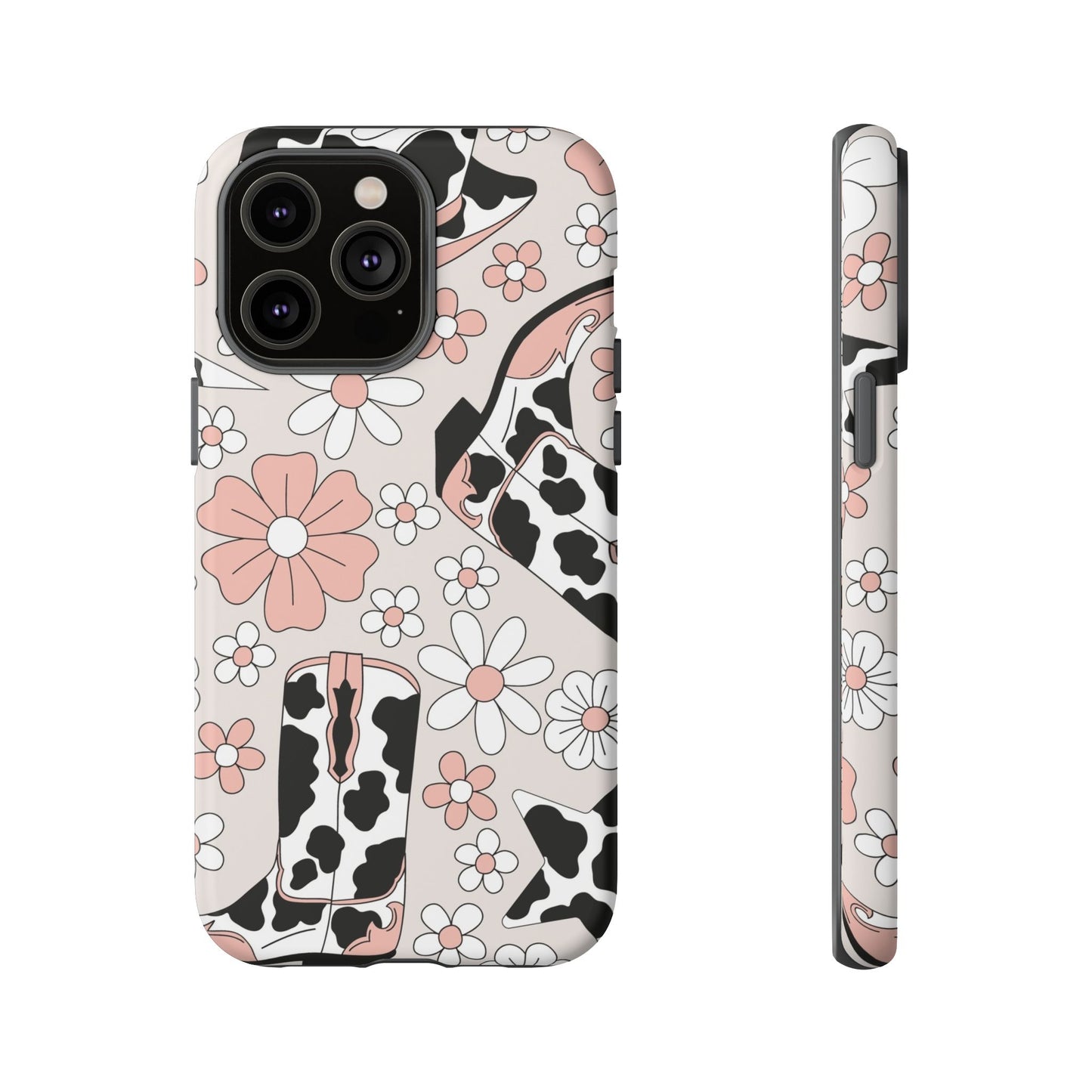 Western Flower Protective Phone Case for Google, Iphone and Samsung Phones