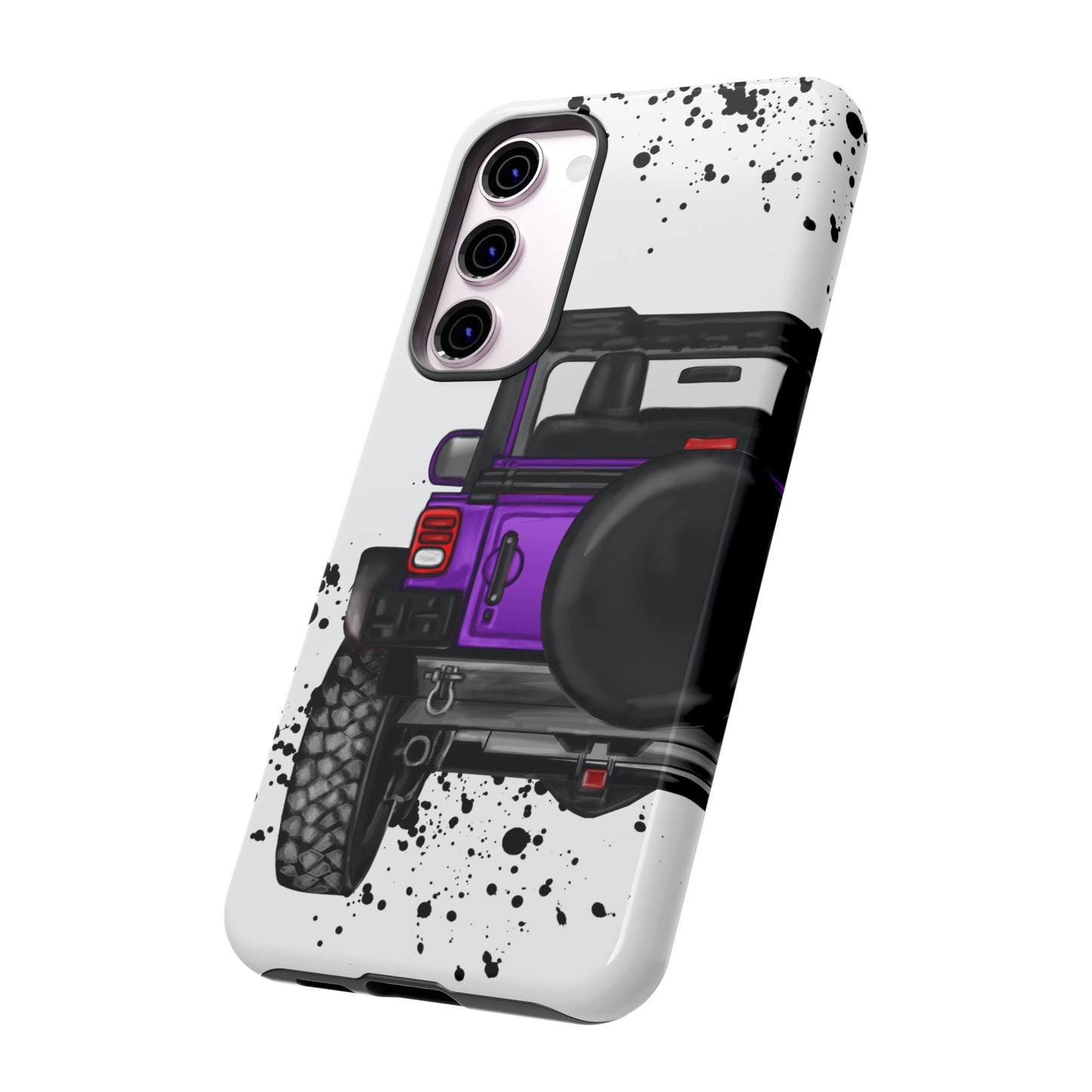 Off Road Life Purple Protective Case for Iphone, Google and Samsung