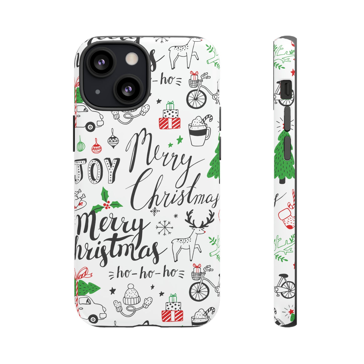 Merry Christmas Protective Phone Case for Iphone, Samsung and Google Phones