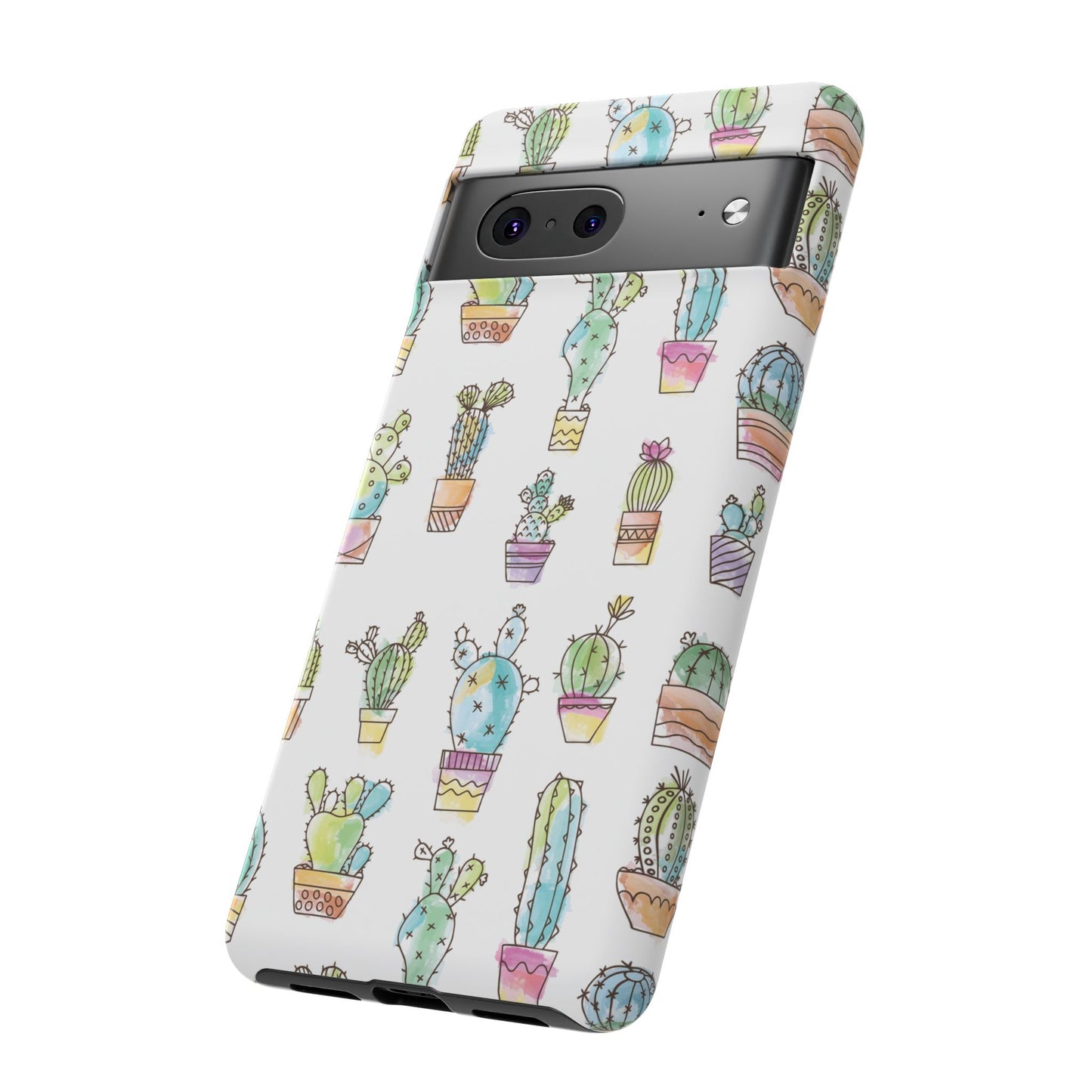 Pastel Cactus Love Phone Case