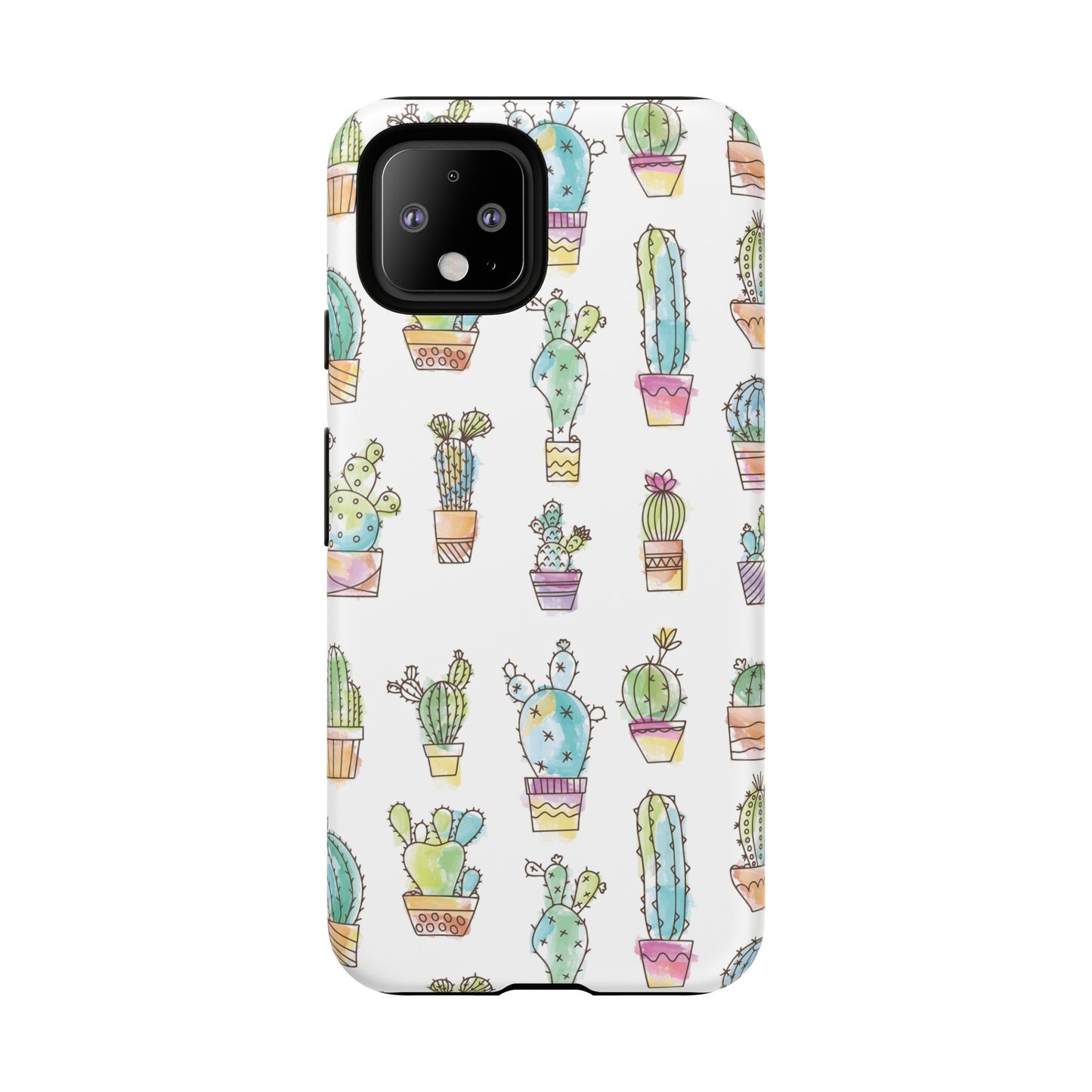 Pastel Cactus Love Phone Case
