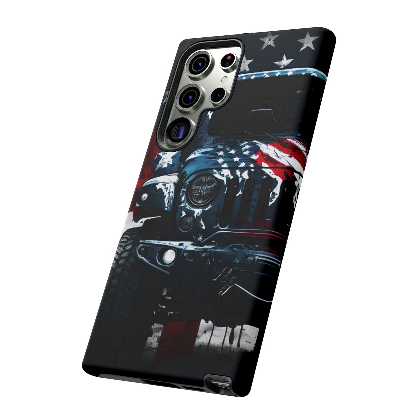 Off Roading Patriotic Protective Drop Proof Case Iphone, Samsung and Google phones