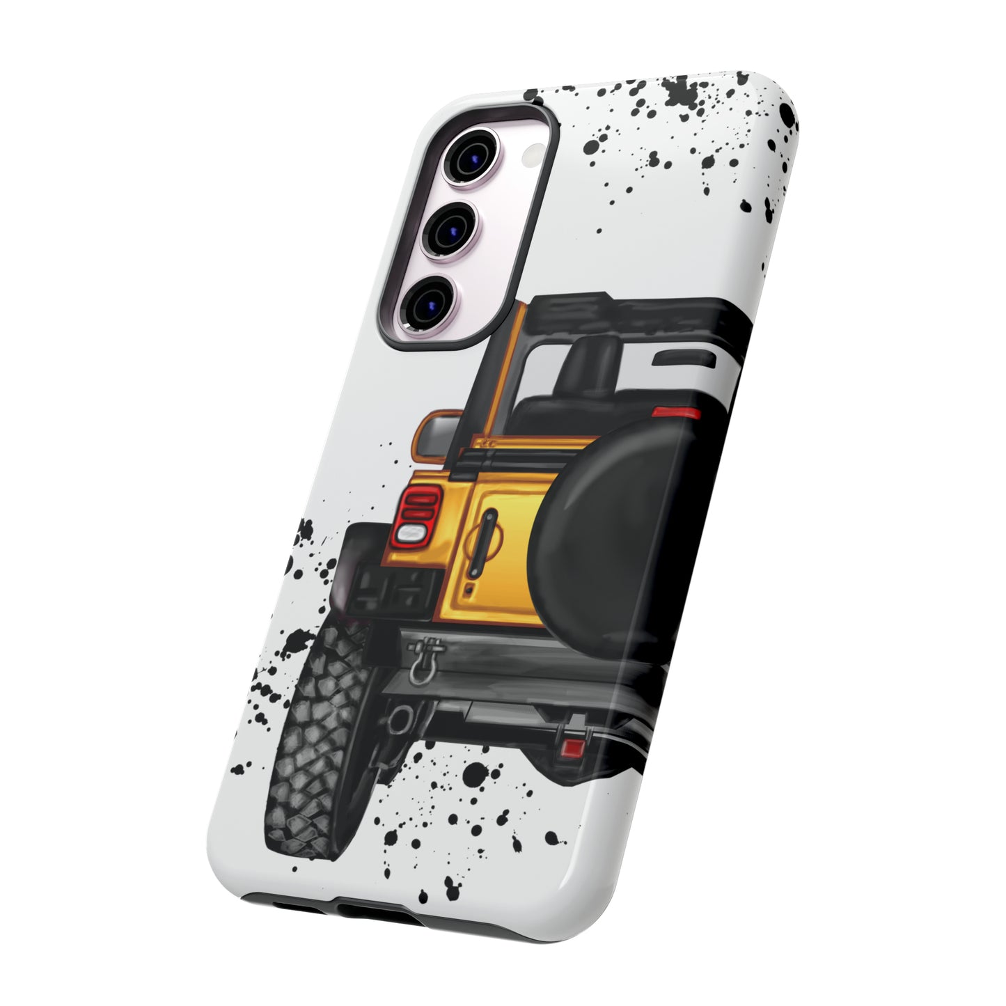 Off Road Life Yellow Protective Case for Iphone, Google and Samsung