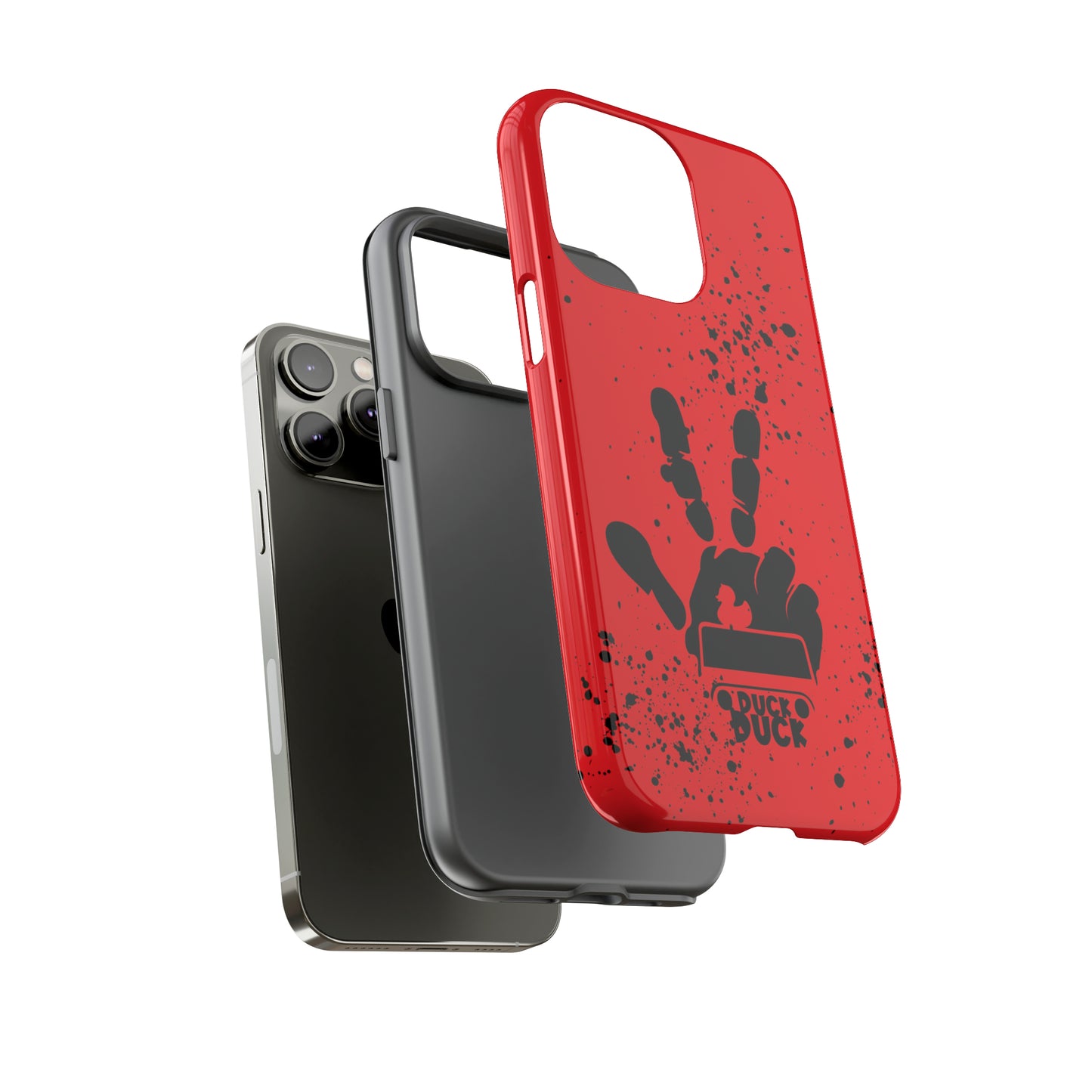 Duck Duck Red Protective Phone Case for IPhone, Samsung and Google Phones