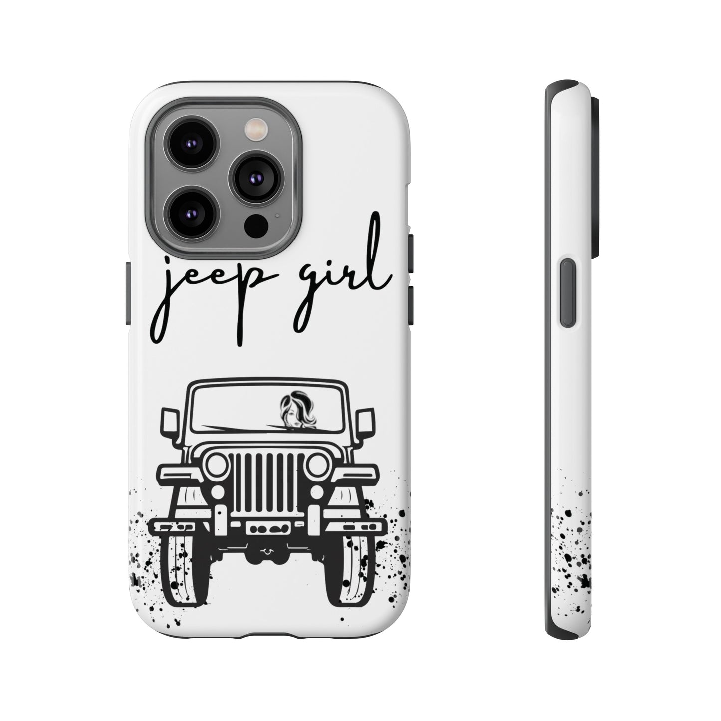 CJ Jeep Girl Phone Case