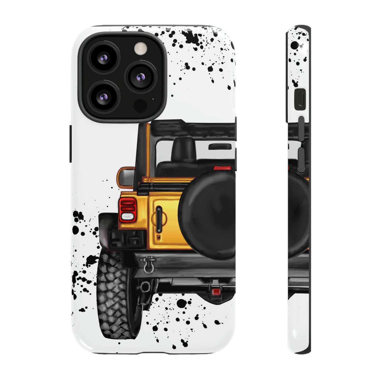 Off Road Life Yellow Protective Case for Iphone, Google and Samsung