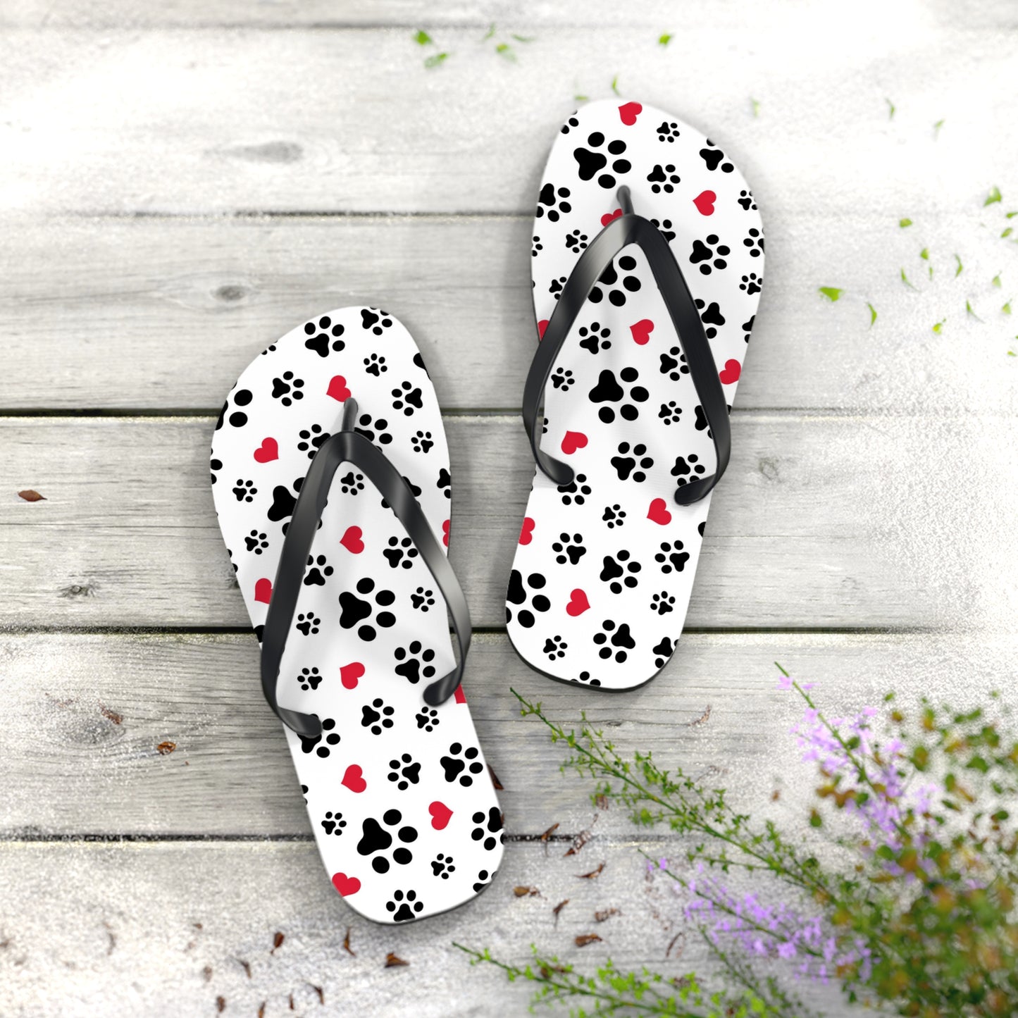 Dog Lover Flip Flops