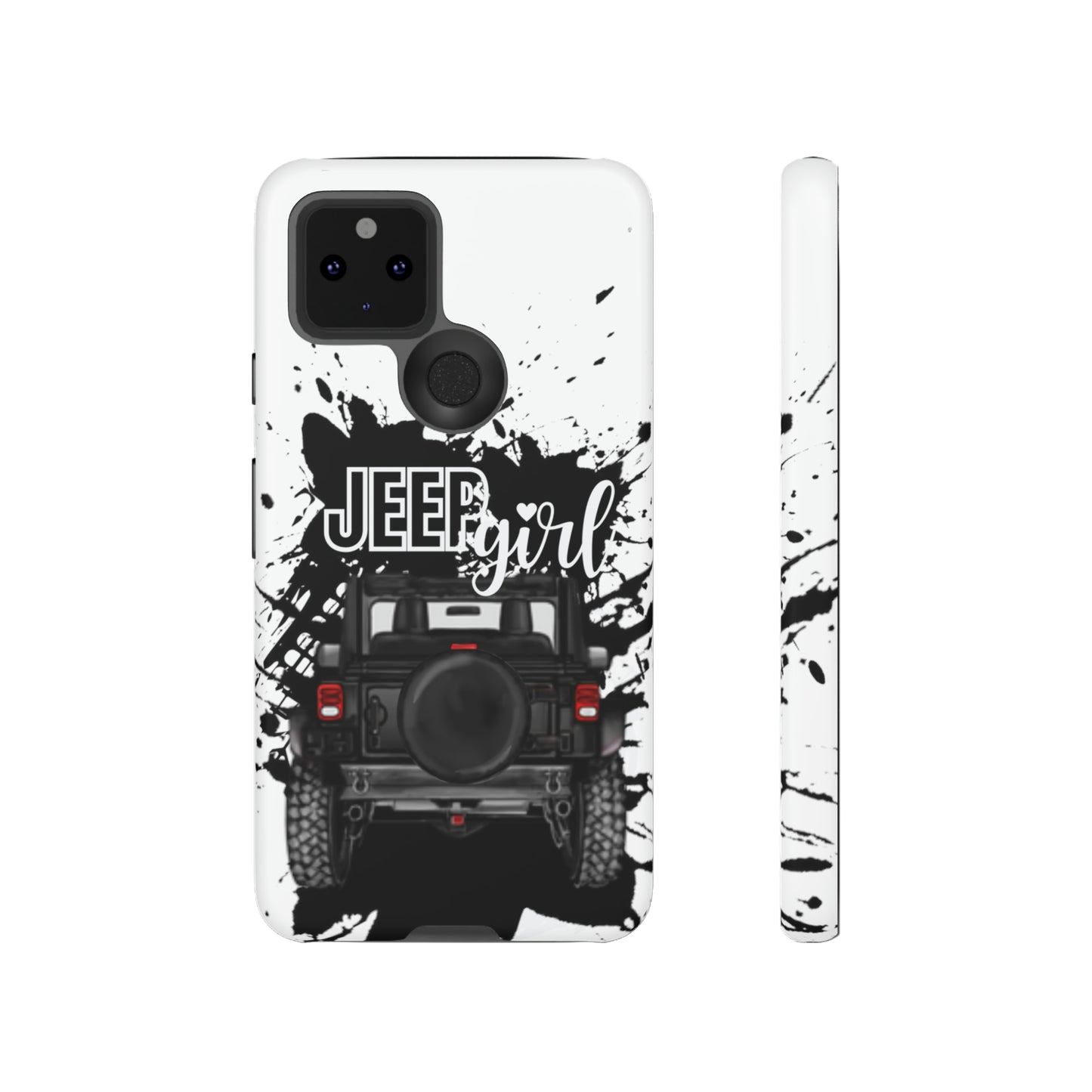 Off Road Girl Black Tough Cases