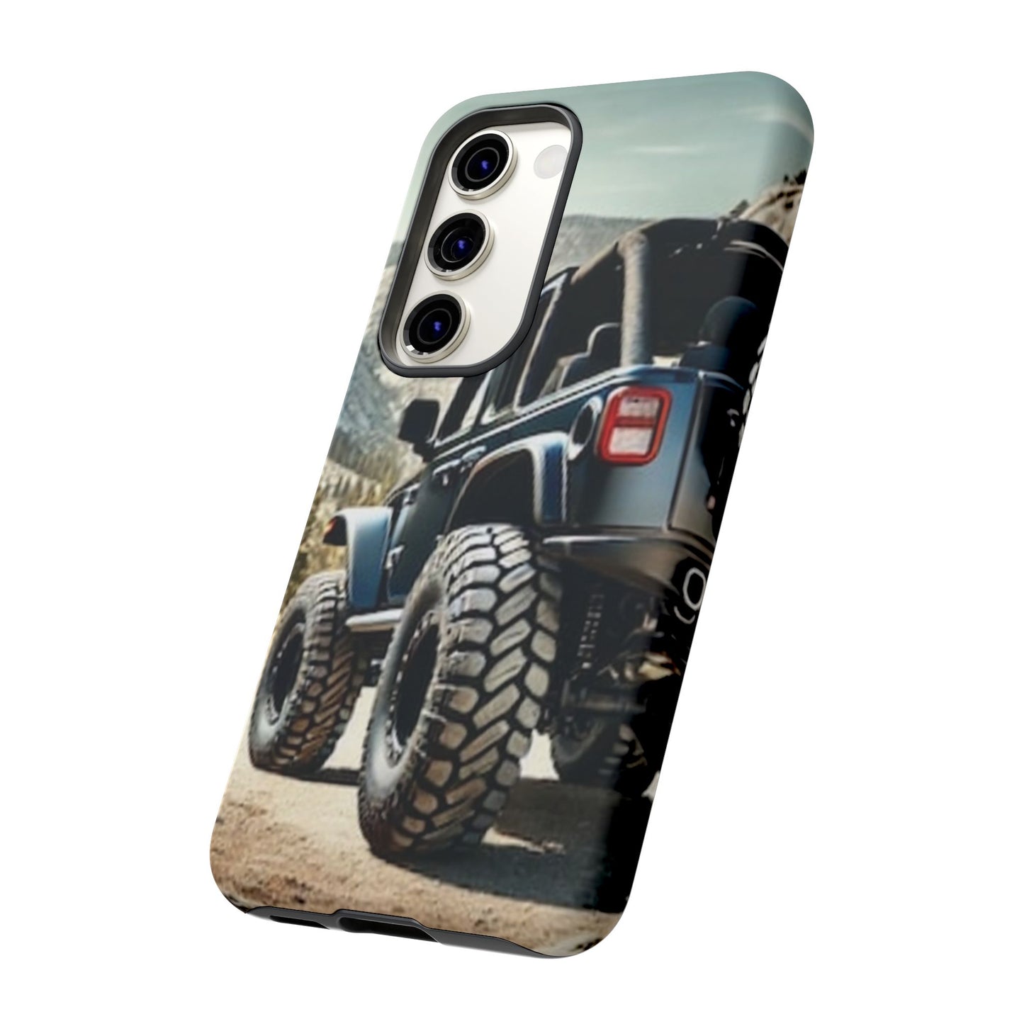Blue Off Road Protective Phone Case
