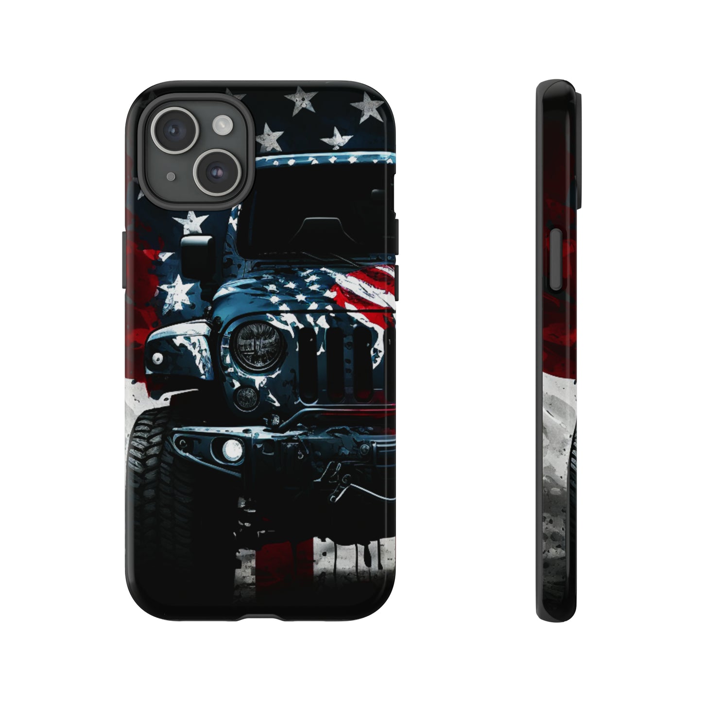 Off Roading Patriotic Protective Drop Proof Case Iphone, Samsung and Google phones