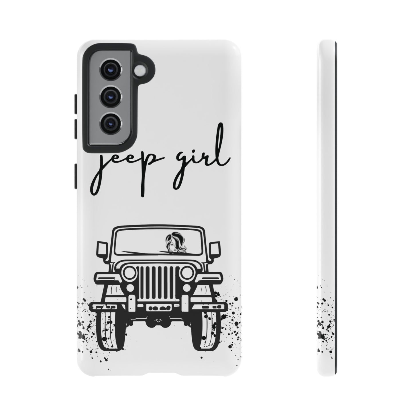 CJ Jeep Girl Phone Case