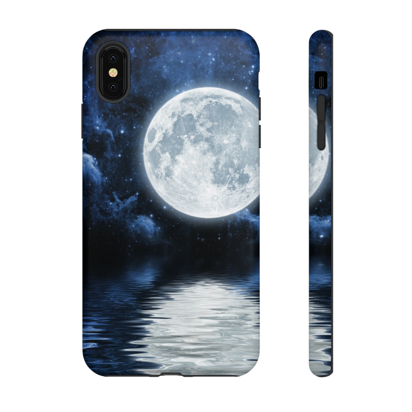 Moon Reflection Protective Phone Case for IPhone, Google and Samsung Phones