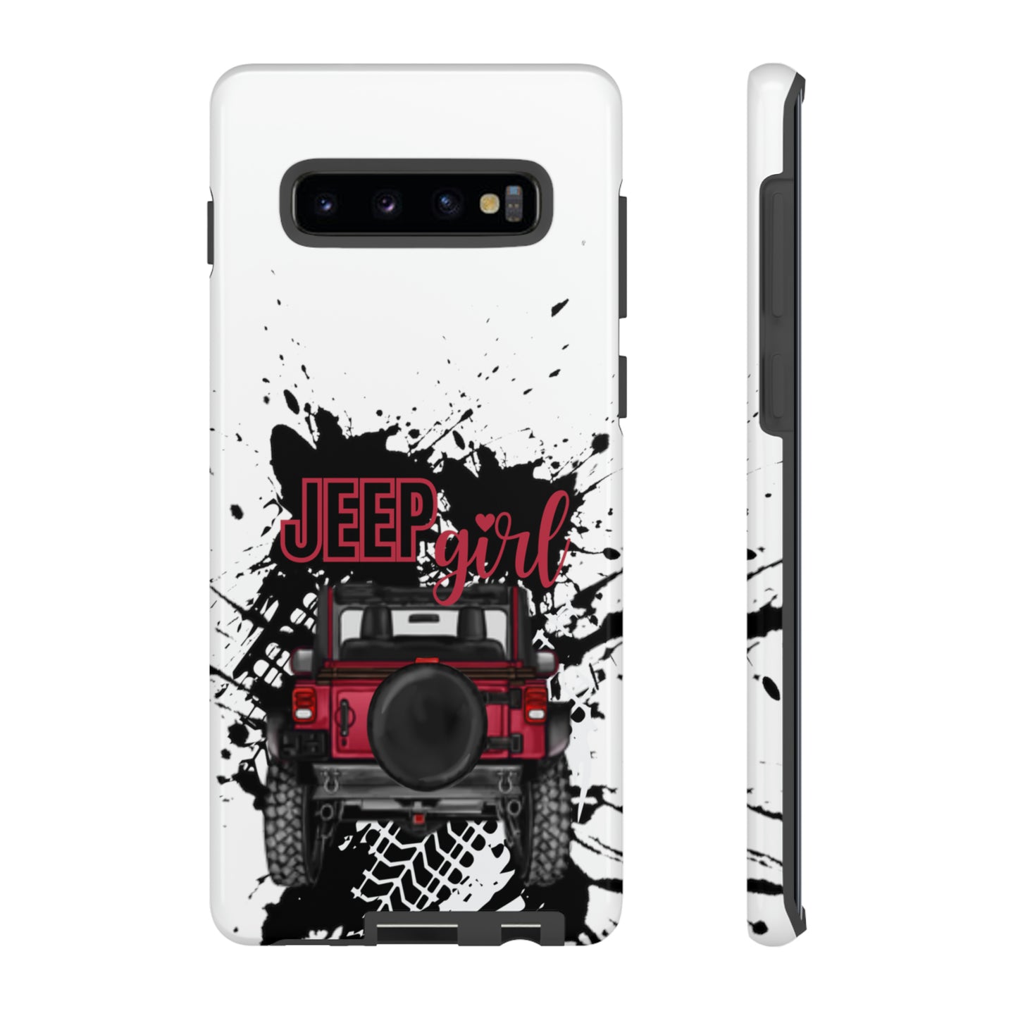 Off Road Girl Red Tough Cases