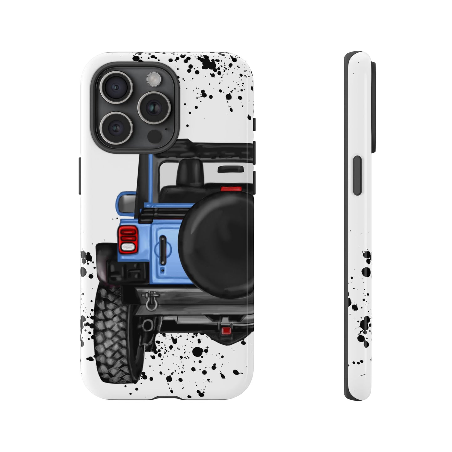 Off Road Life Light Blue Protective Case for Iphone, Google and Samsung