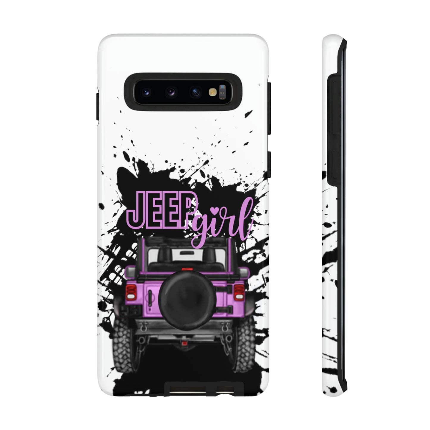 Off Road Girl Pink Tough Cases