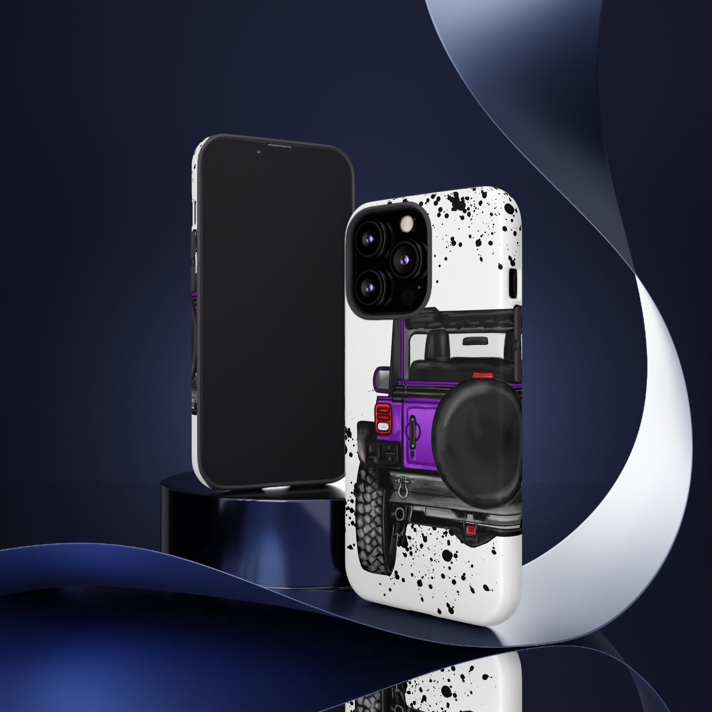 Off Road Life Purple Protective Case for Iphone, Google and Samsung