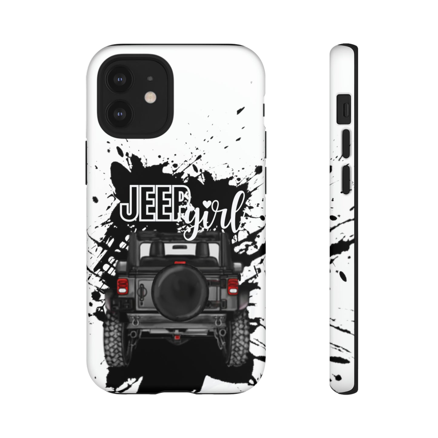 Off Road Girl Gray Tough Cases