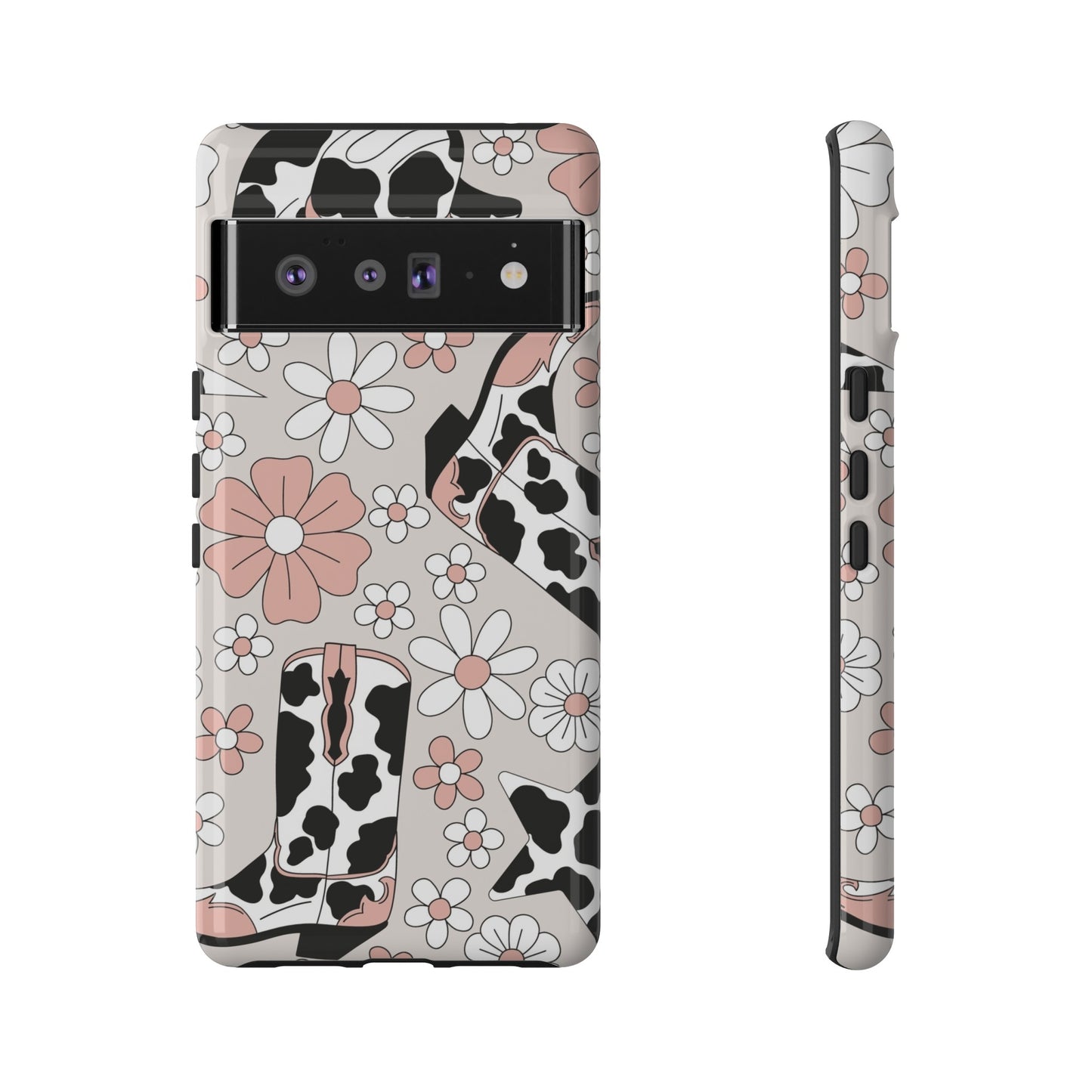 Western Flower Protective Phone Case