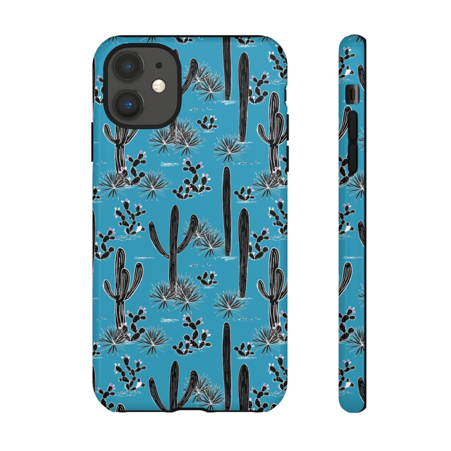 Turquoise Cactus Love Phone Case