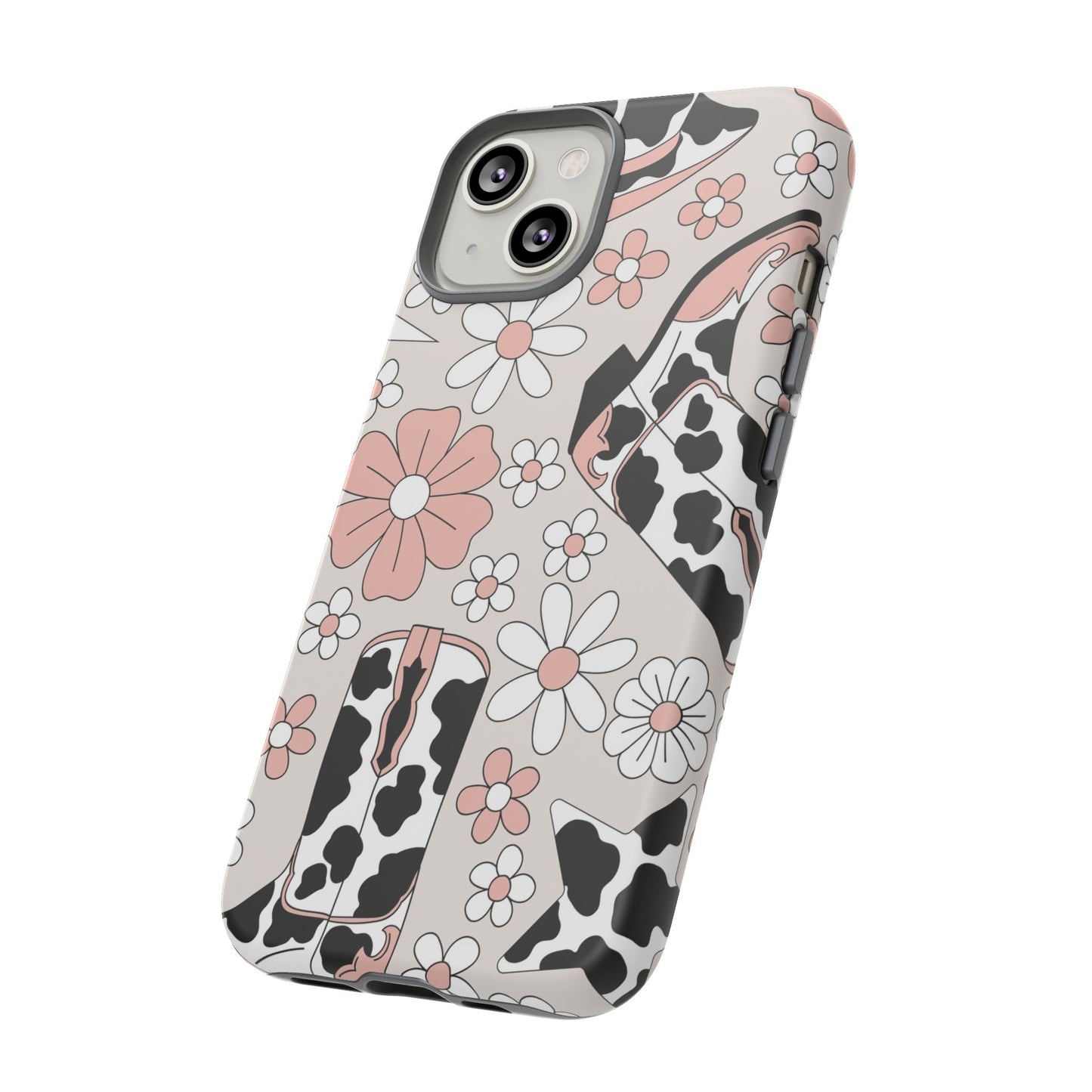 Western Flower Protective Phone Case for Google, Iphone and Samsung Phones