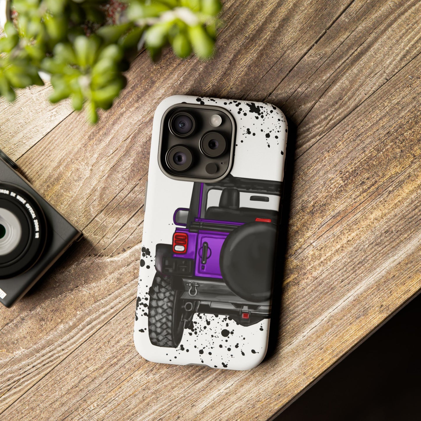 Off Road Life Purple Protective Case for Iphone, Google and Samsung