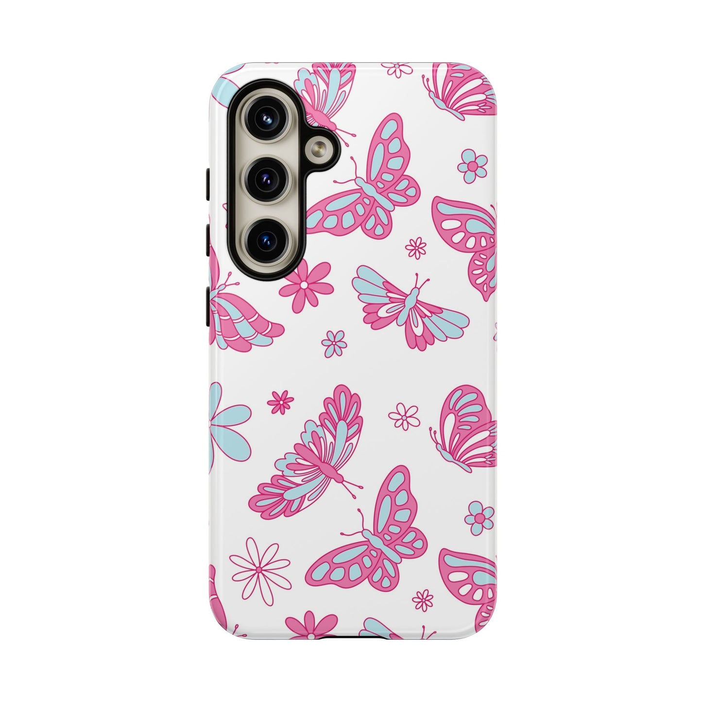 Pastel Butterflies Protective Phone Case